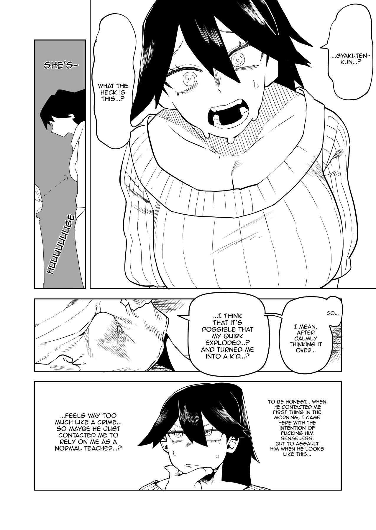Inverted Morality Hero Academia page 180