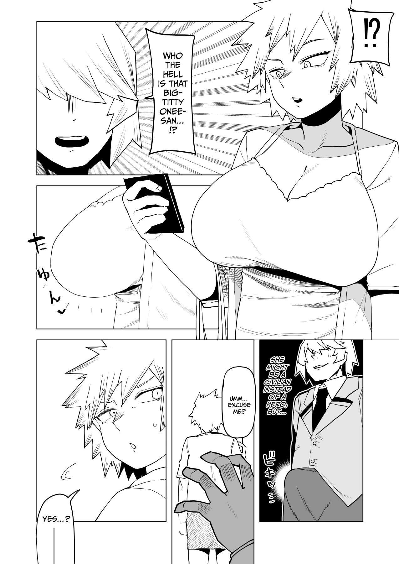 Inverted Morality Hero Academia page 319