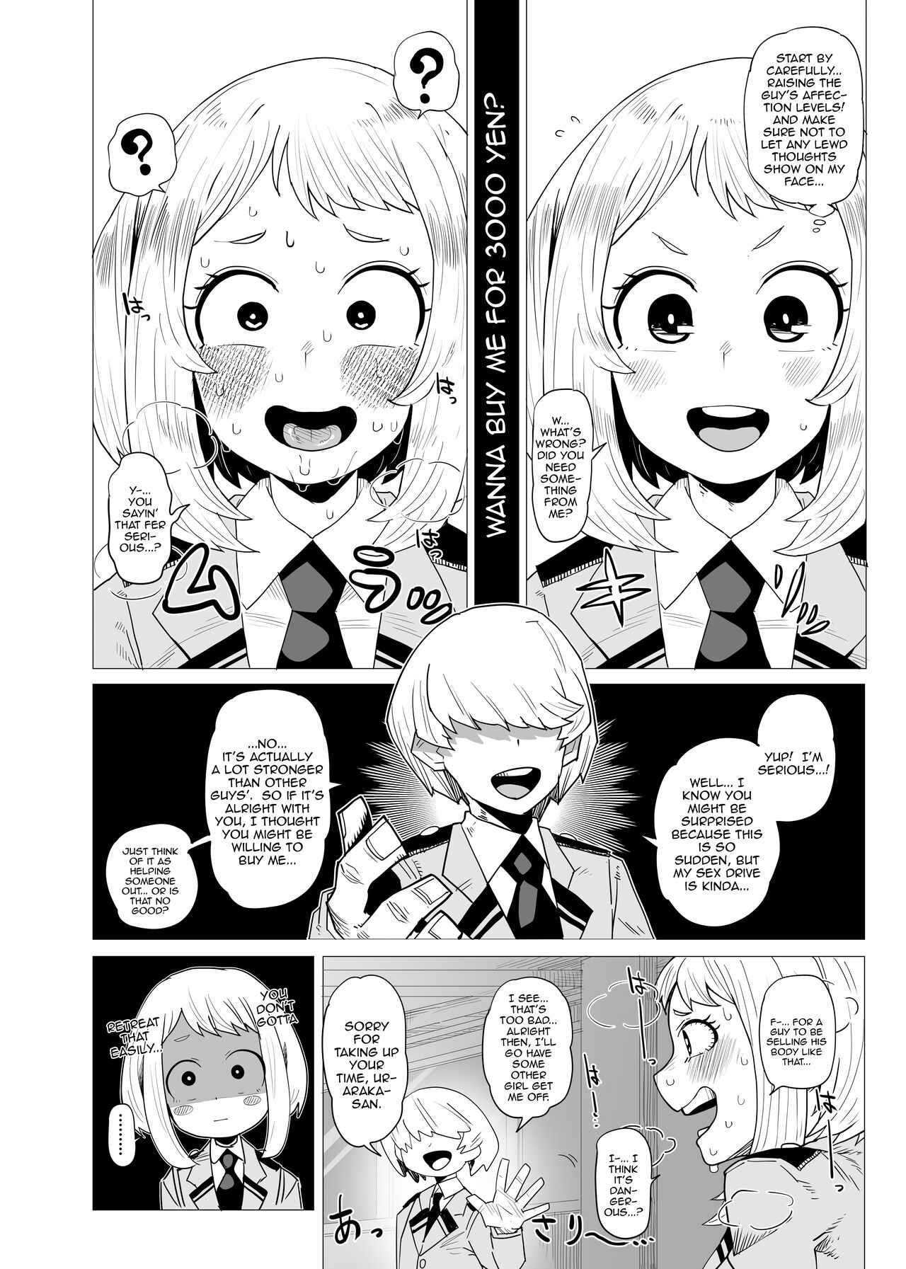 Inverted Morality Hero Academia page 4