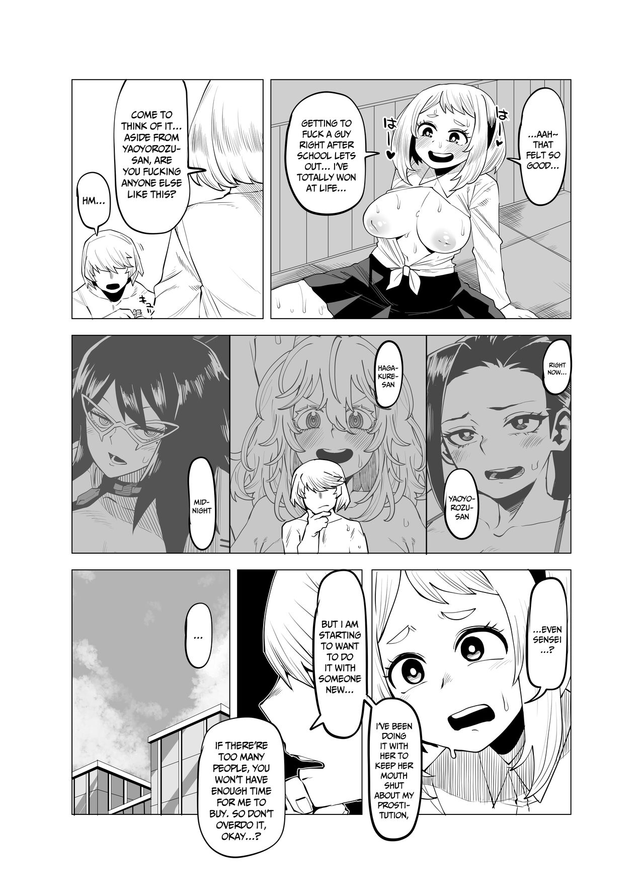 Inverted Morality Hero Academia page 52