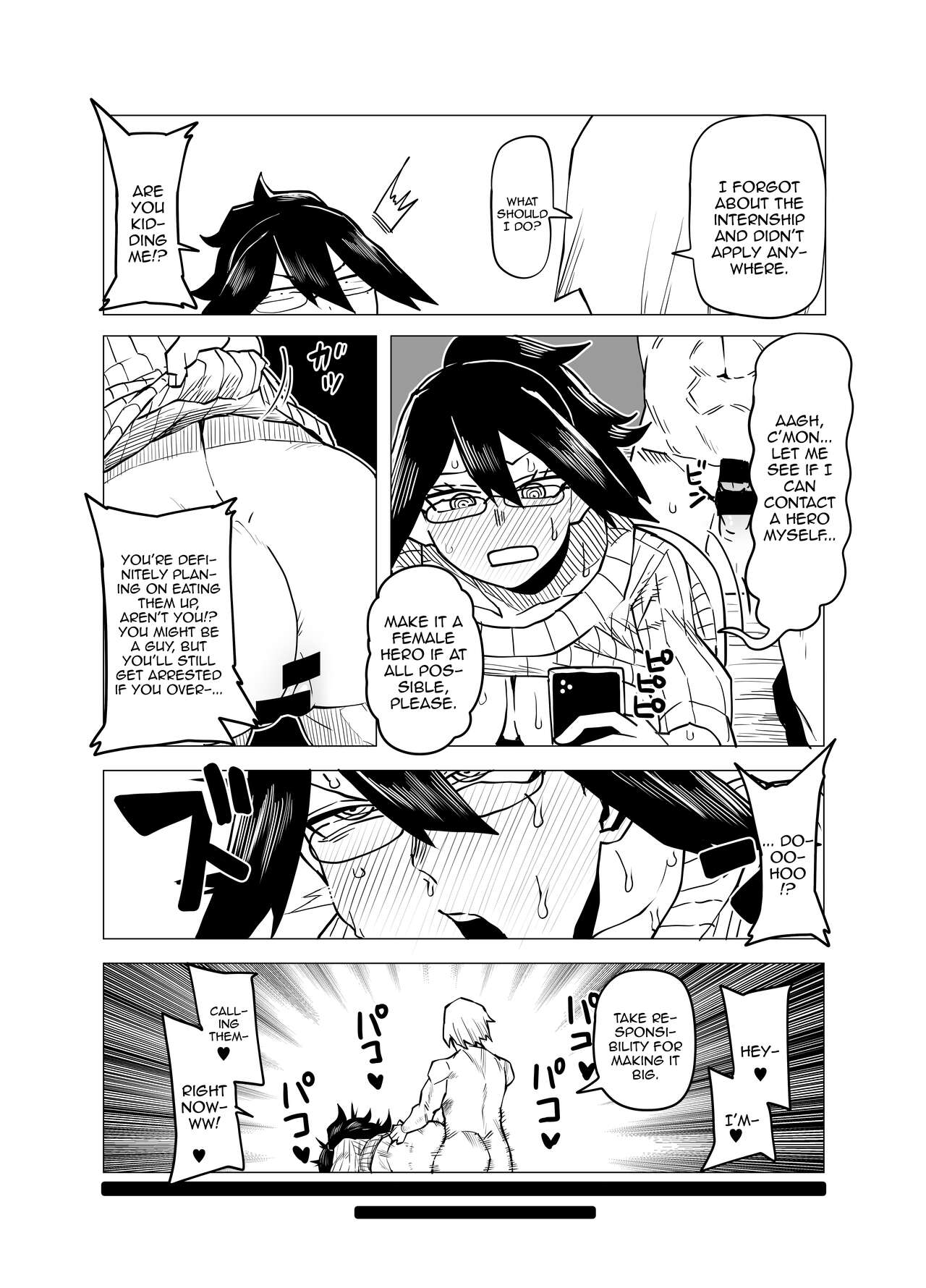 Inverted Morality Hero Academia page 85
