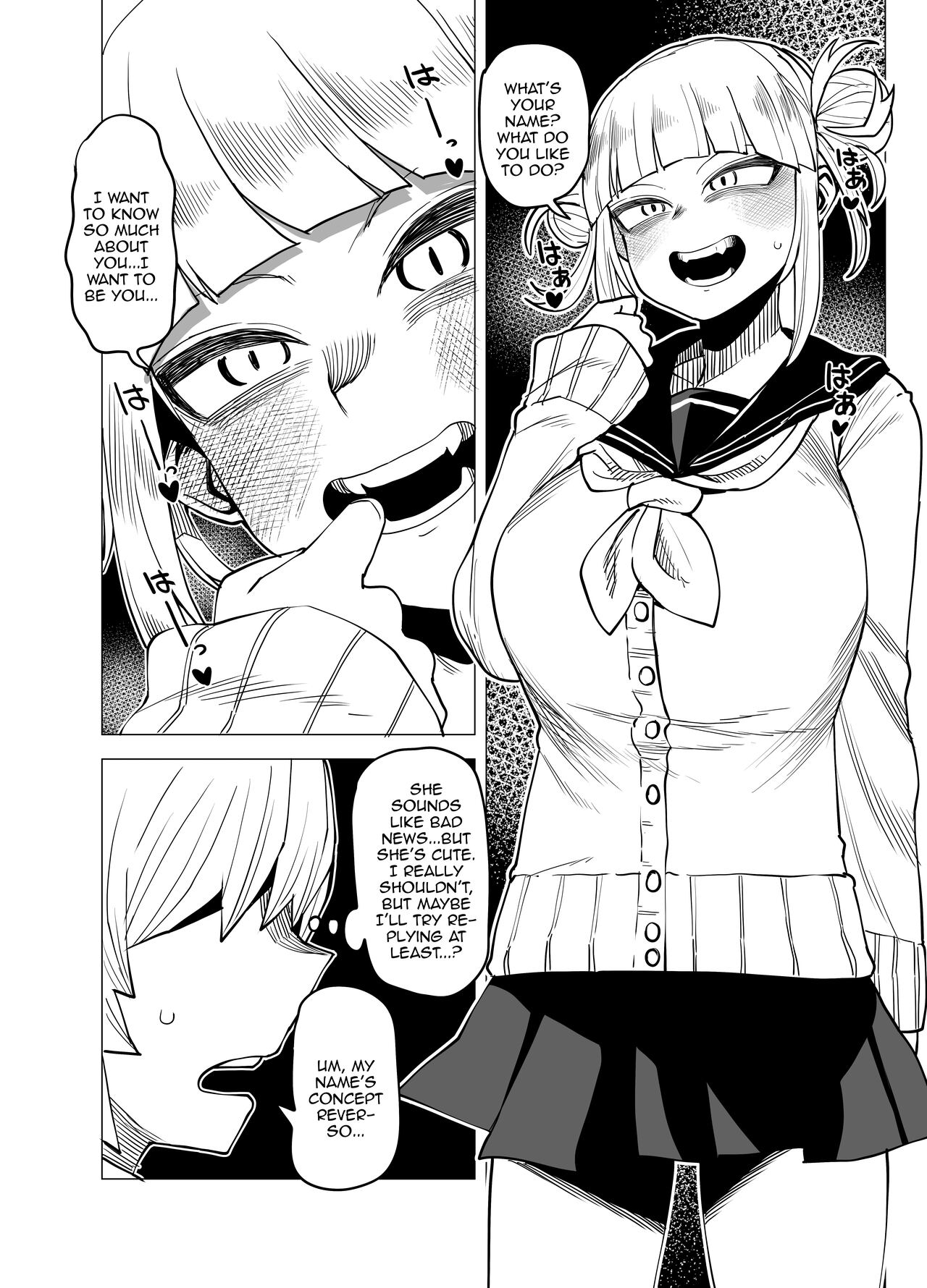 Inverted Morality Hero Academia page 96