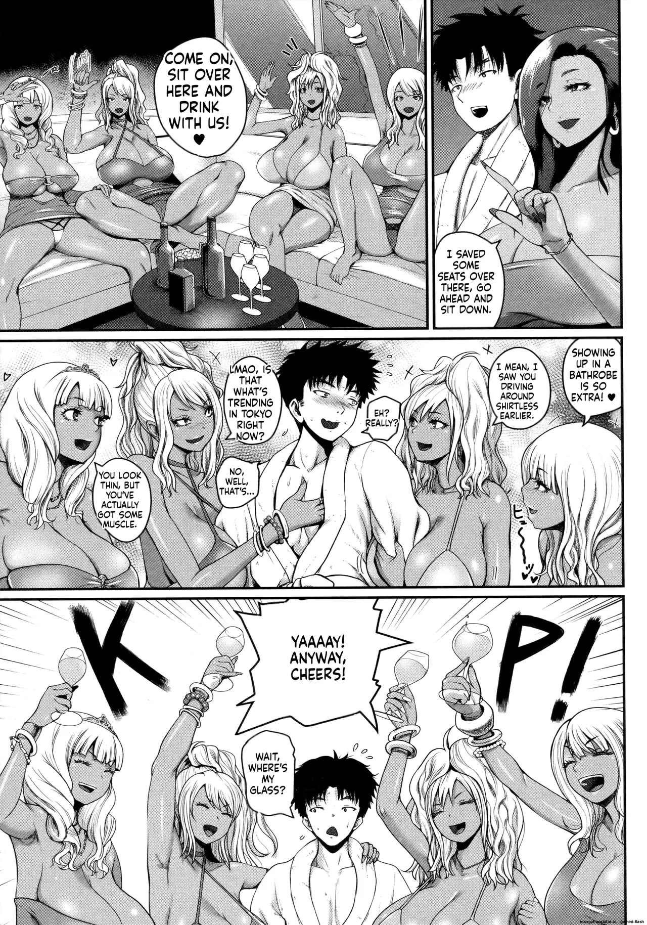 Invite! SEX-darake no Shima desu ga Nani ka? + Melonbooks Kounyuu Tokuten page 125
