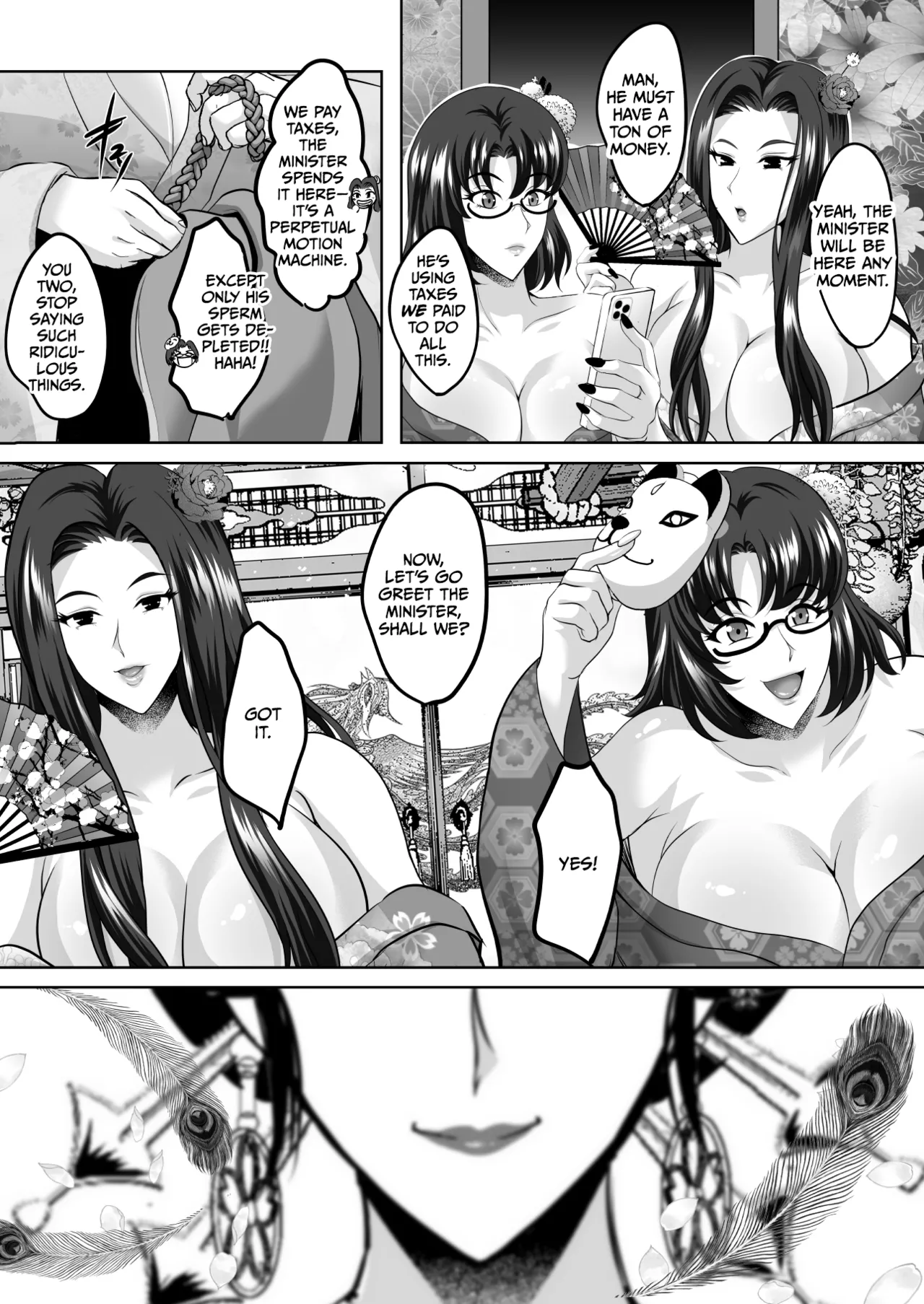 Inyoku no Tou 2 - Ootori Miyabi ~ Kasou Seiatsu page 46