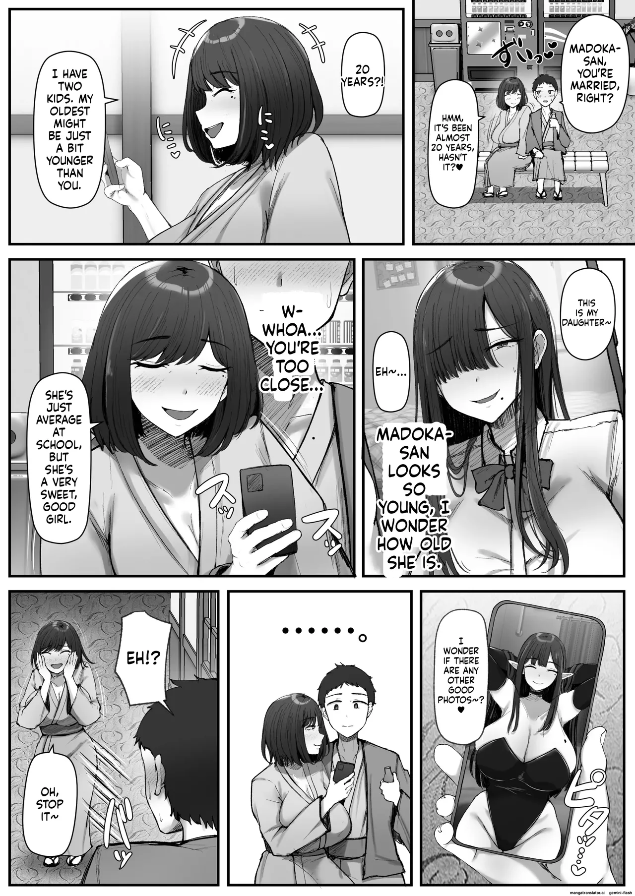 Ippaku Futsuka, Mama Yamemasu. page 14