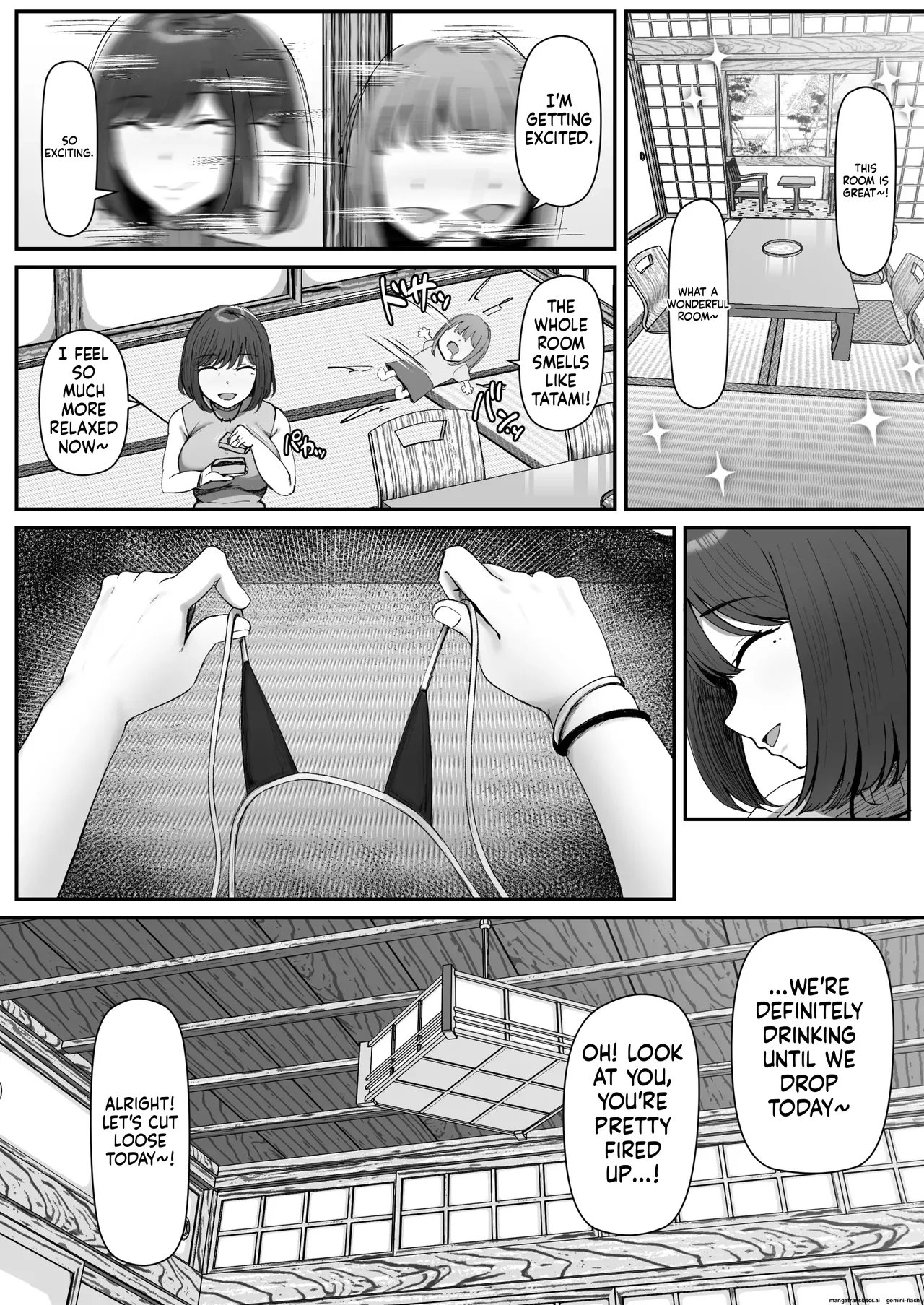 Ippaku Futsuka, Mama Yamemasu. page 6