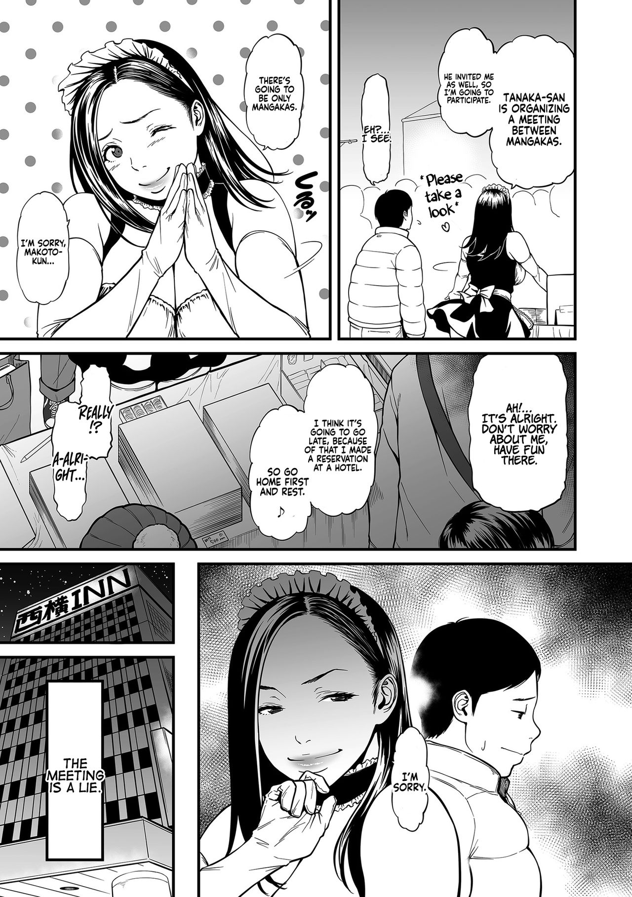 Is It Not a Fantasy That The Female Erotic Mangaka Is a Pervert? page 65