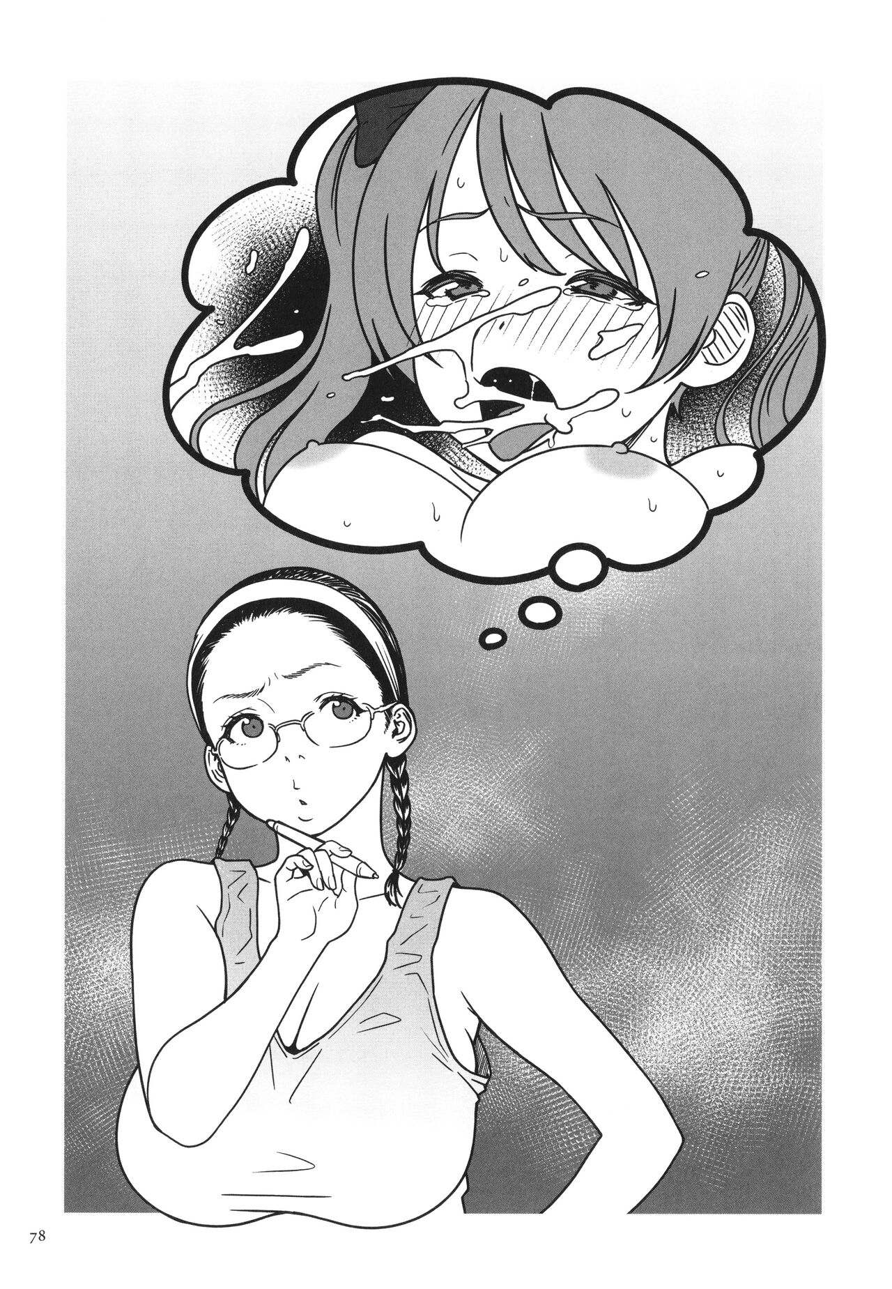 Is It Not a Fantasy That The Female Erotic Mangaka Is a Pervert? page 80