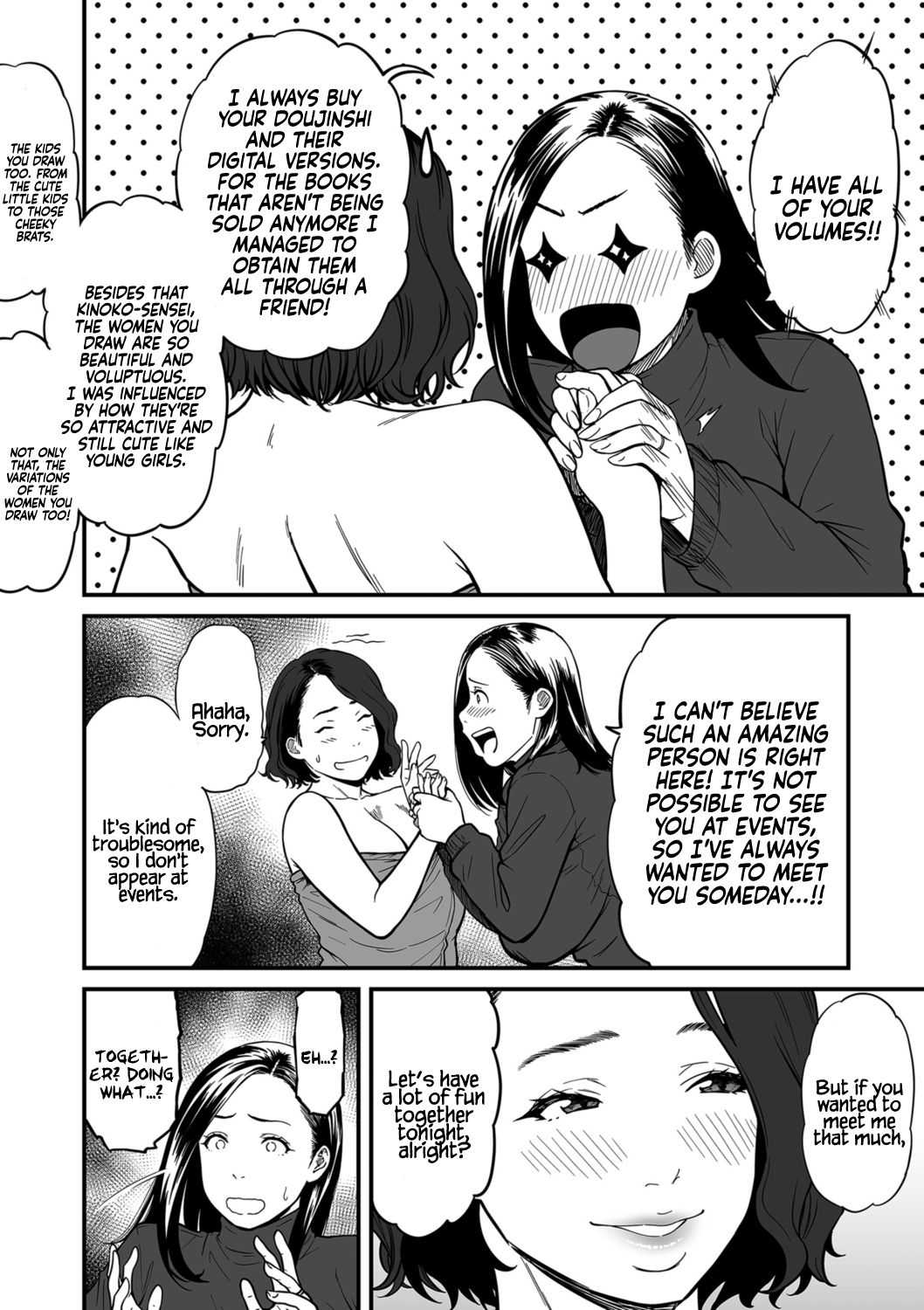 Is It Not a Fantasy That The Female Erotic Mangaka Is a Pervert? page 84