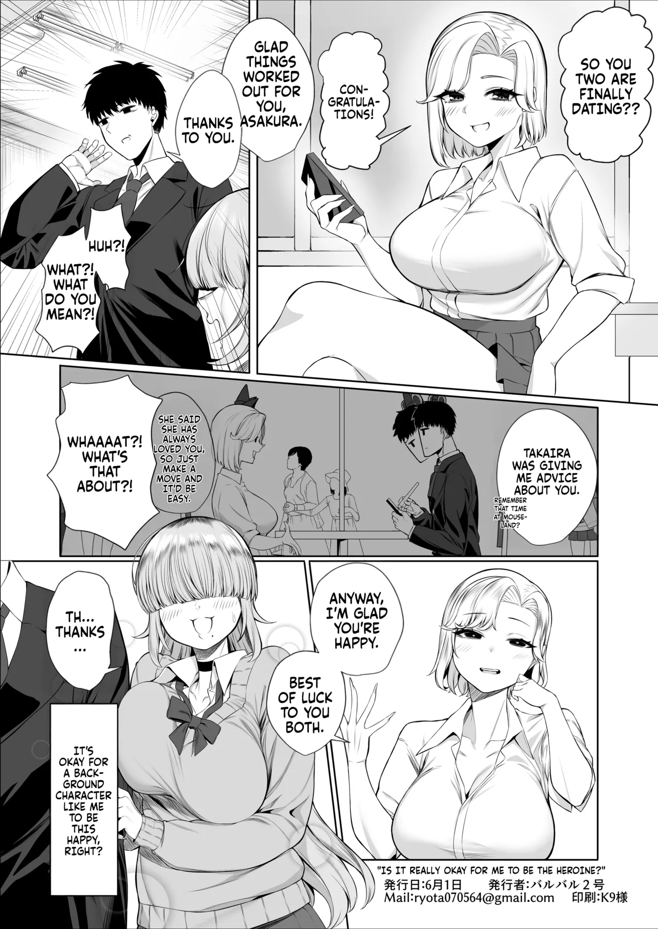 Is it really okay for me to be the heroine? page 37