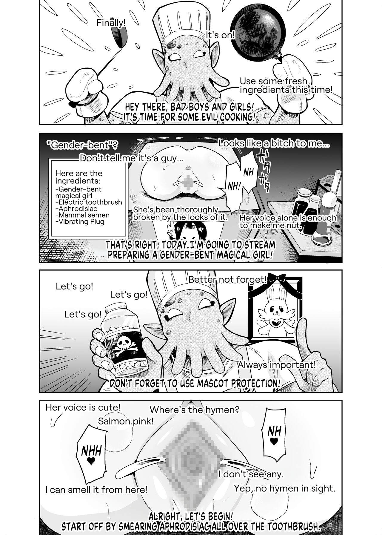 Is it true that TS Magical Girl Chevalier still has her Prostate? page 27