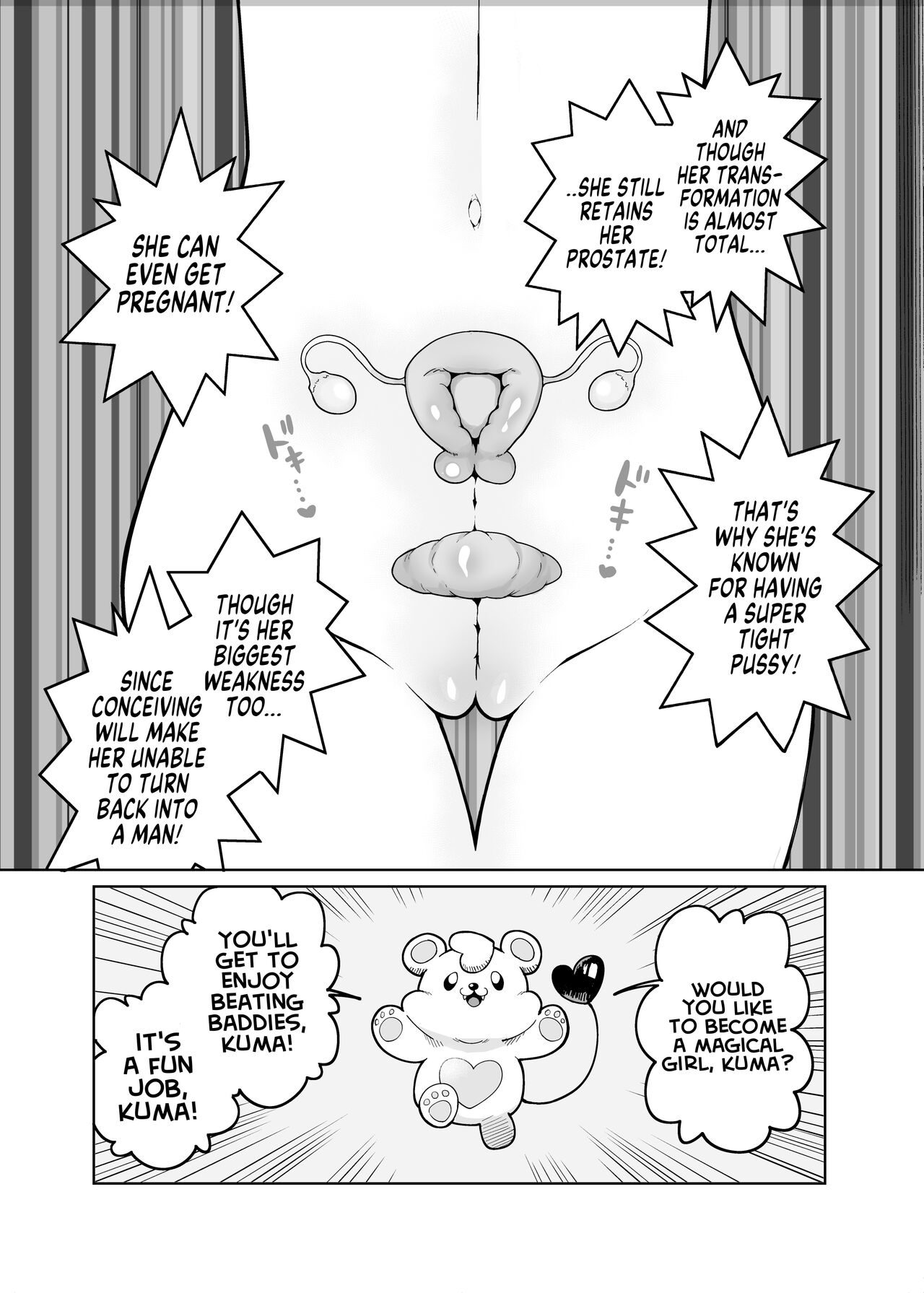 Is it true that TS Magical Girl Chevalier still has her Prostate? page 4
