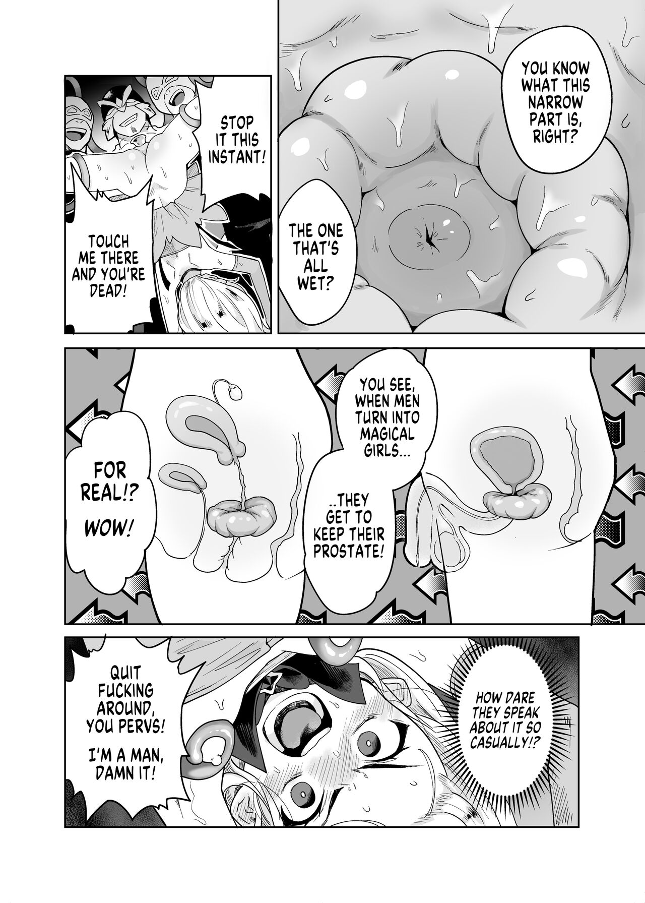 Is it true that TS Magical Girl Chevalier still has her Prostate? page 9