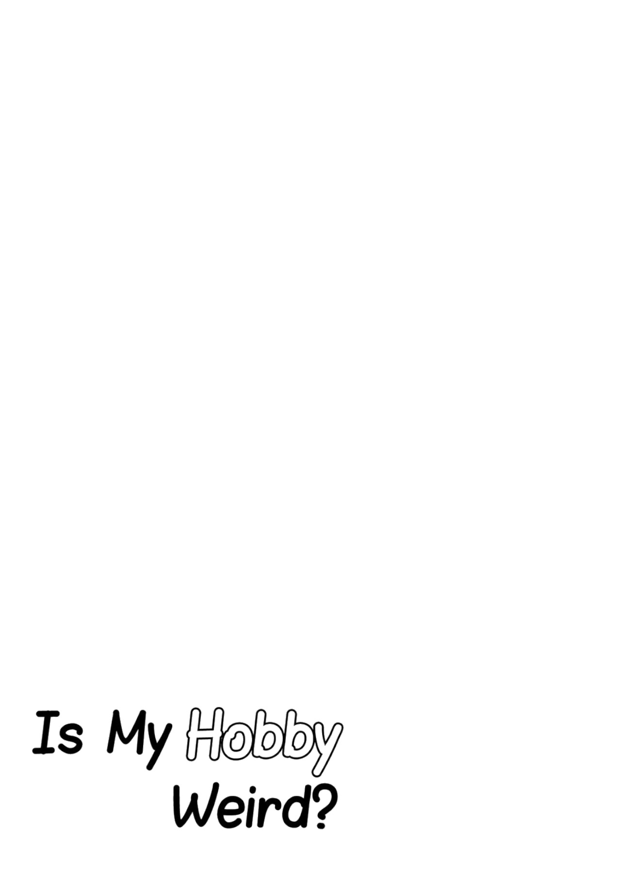 Is My Hobby Weird? page 27