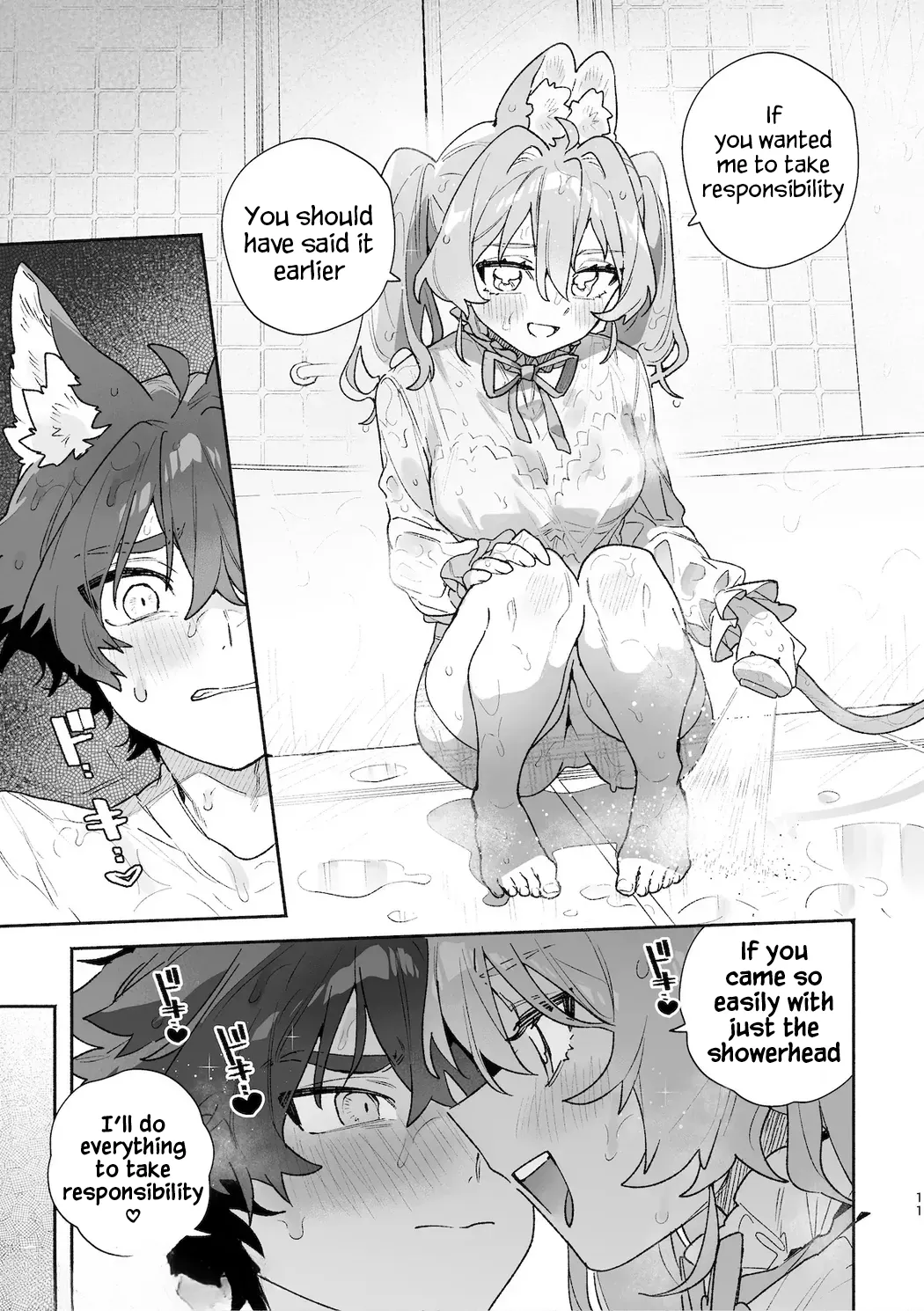 ♂ is the bottom. Rabbit-chan x Wolf-kun 2 page 13