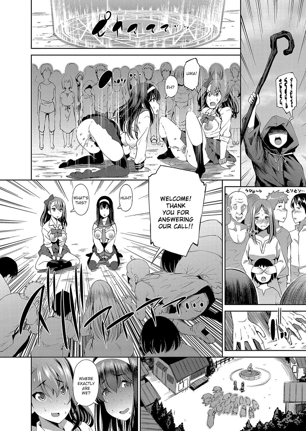 Isekai Enkou ~Oyajigari JK to Hanshokuki no Goblin~ page 4