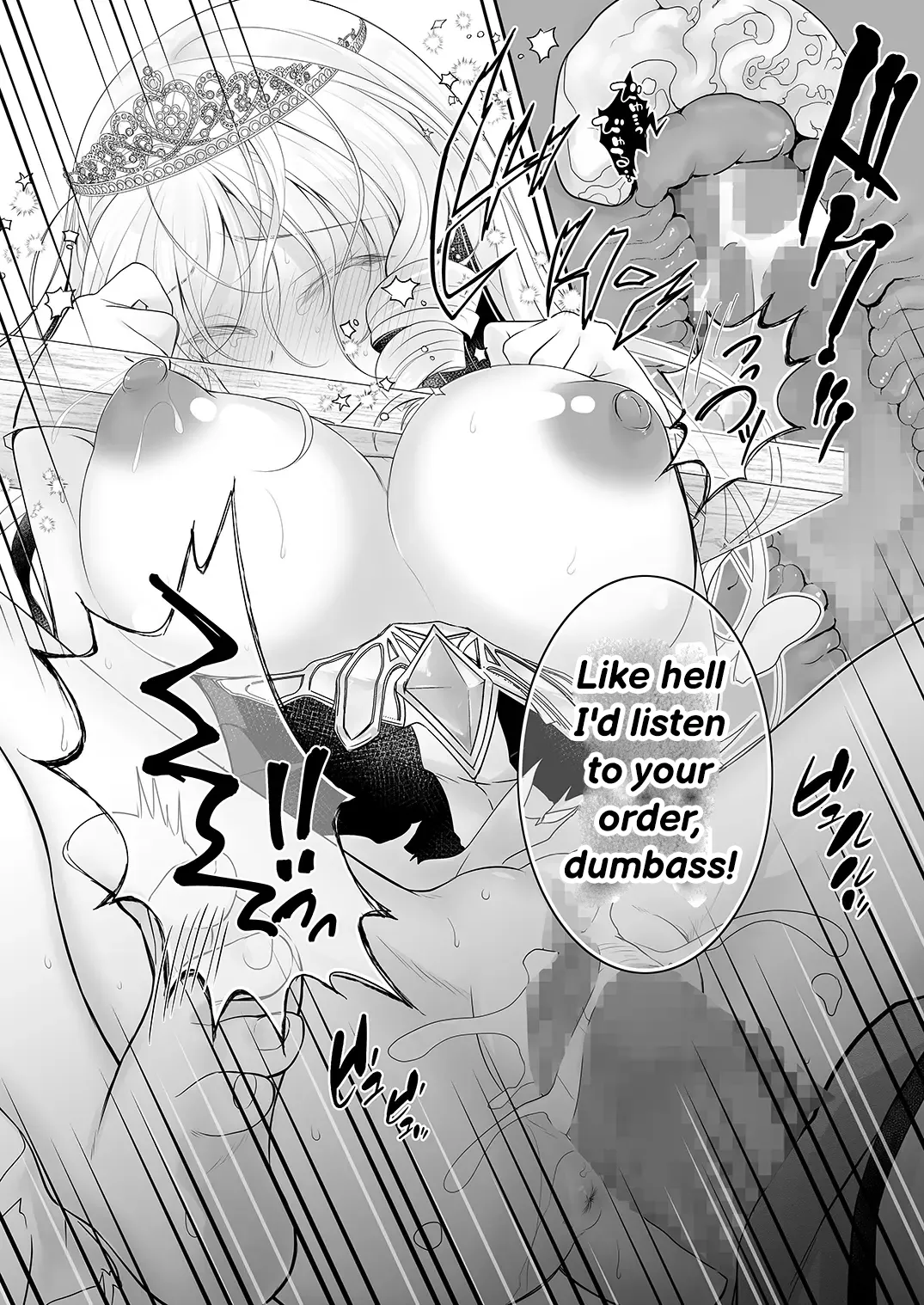 Isekai Gangrape 2 ~There is No Way A Dignified Princess Knight Succumbs to The Barbarian's Dick~ page 13