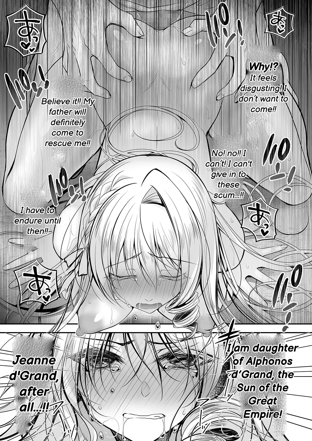 Isekai Gangrape 2 ~There is No Way A Dignified Princess Knight Succumbs to The Barbarian's Dick~ page 30