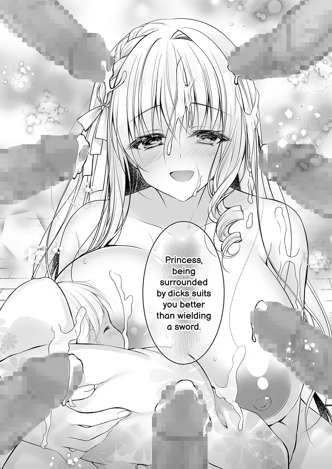 Isekai Gangrape 2 ~There is No Way A Dignified Princess Knight Succumbs to The Barbarian's Dick~ page 55