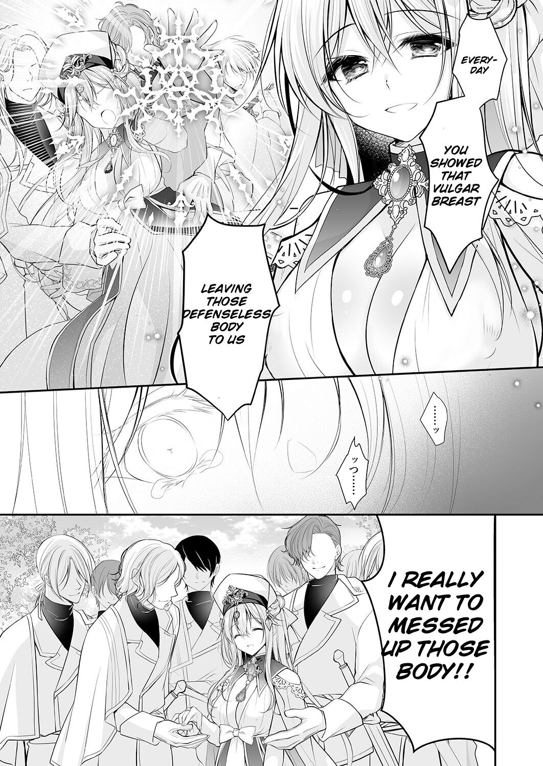 Isekai Gangrape ~brainwashed saint is happy to change her job to become a meat toilet~ page 40