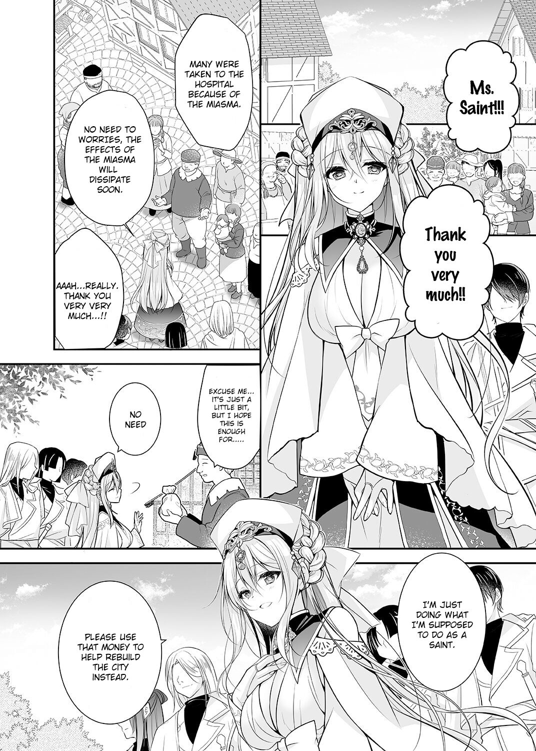 Isekai Gangrape ~brainwashed saint is happy to change her job to become a meat toilet~ page 5