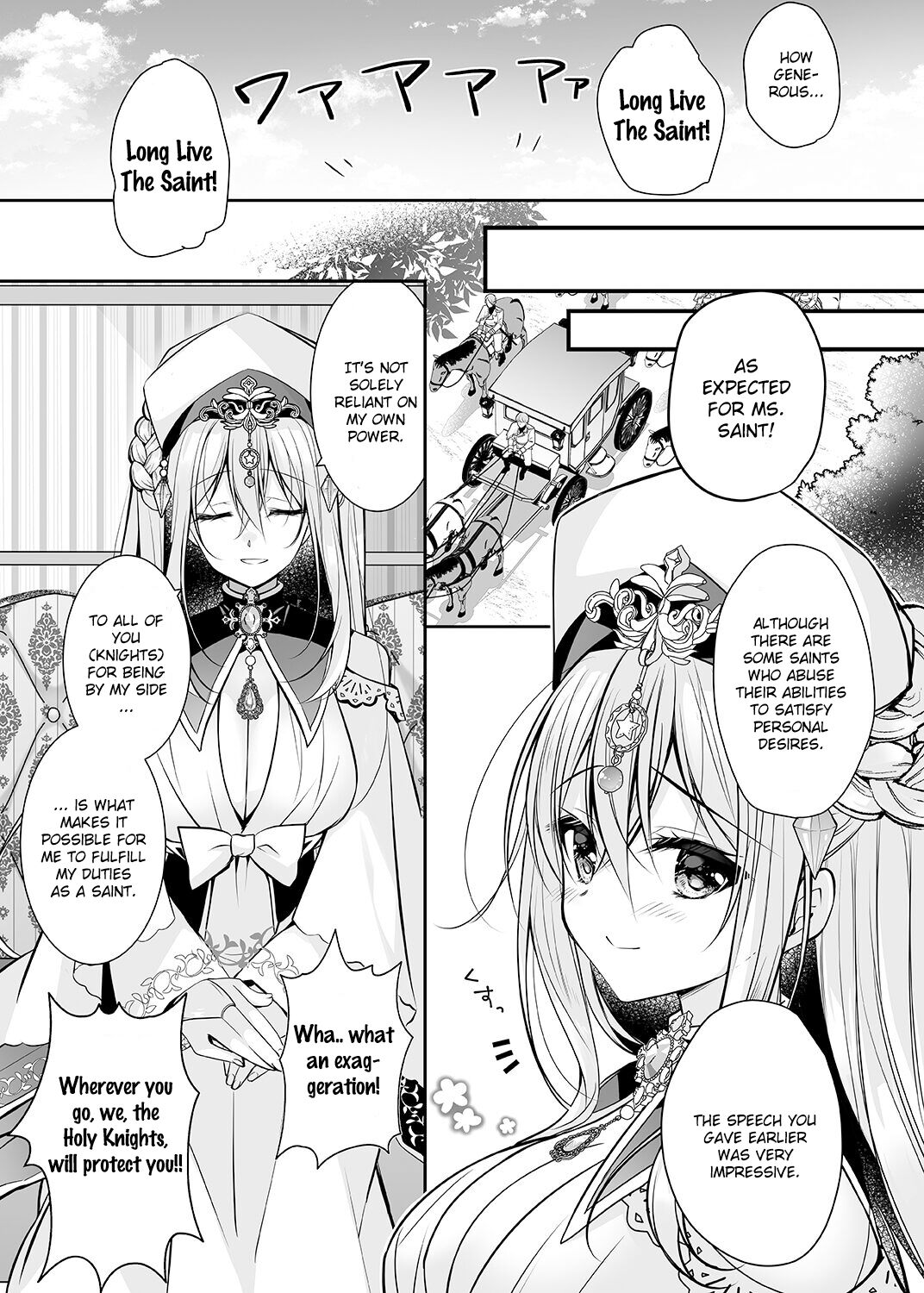 Isekai Gangrape ~brainwashed saint is happy to change her job to become a meat toilet~ page 6
