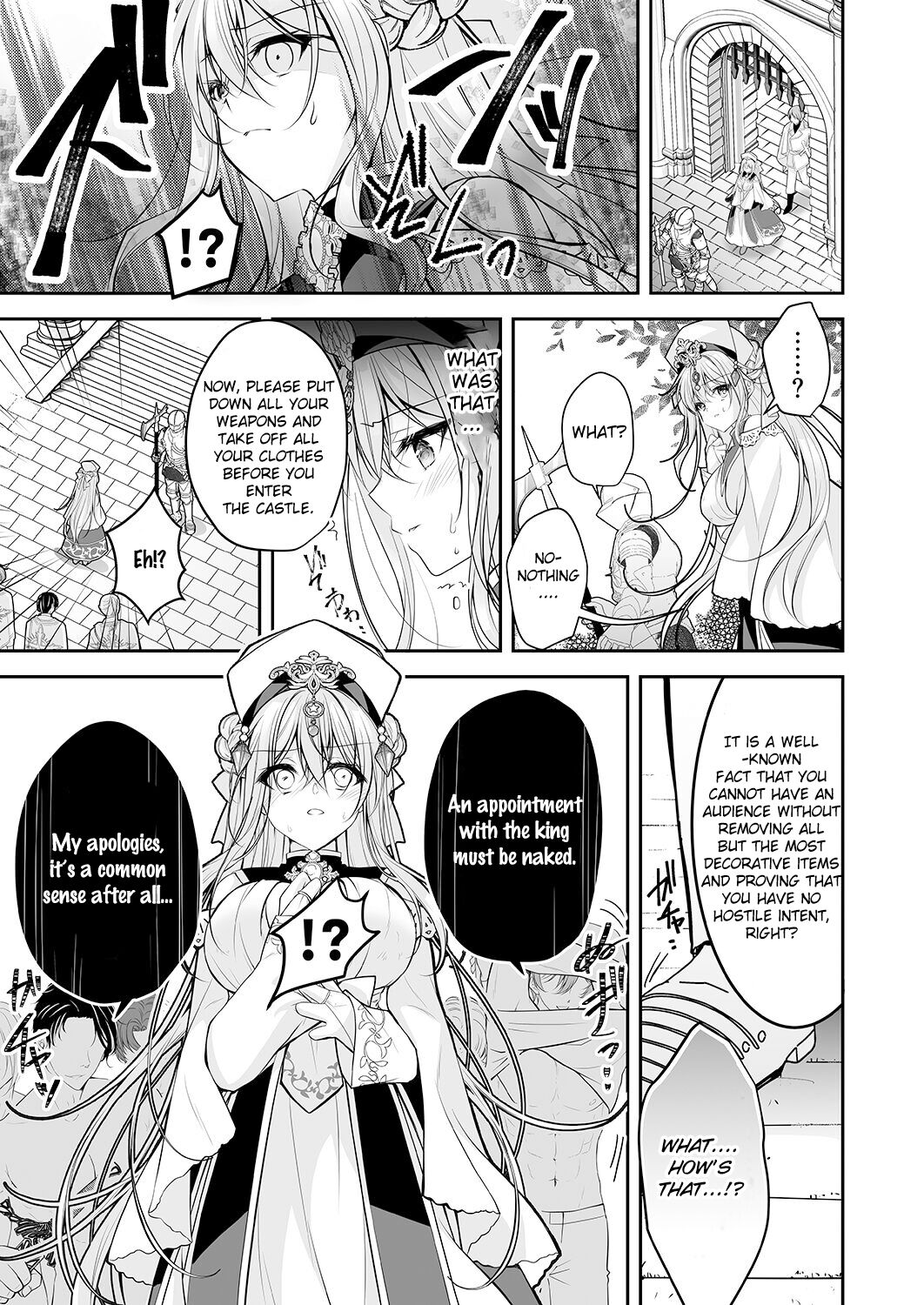 Isekai Gangrape ~brainwashed saint is happy to change her job to become a meat toilet~ page 8