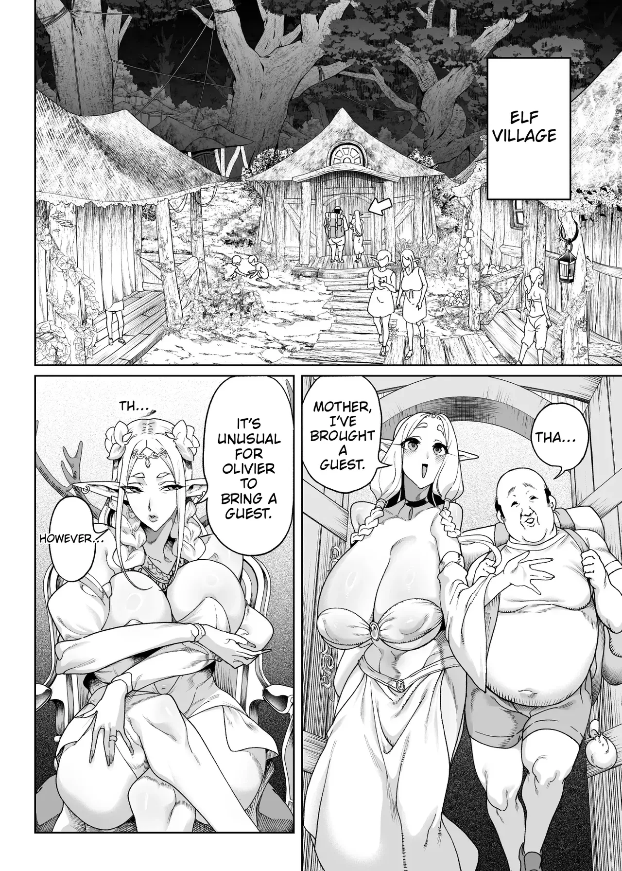 Isekai Hypnosis Uncle: Stuffing Elves with My Cock Using a Hypnosis Gift page 19