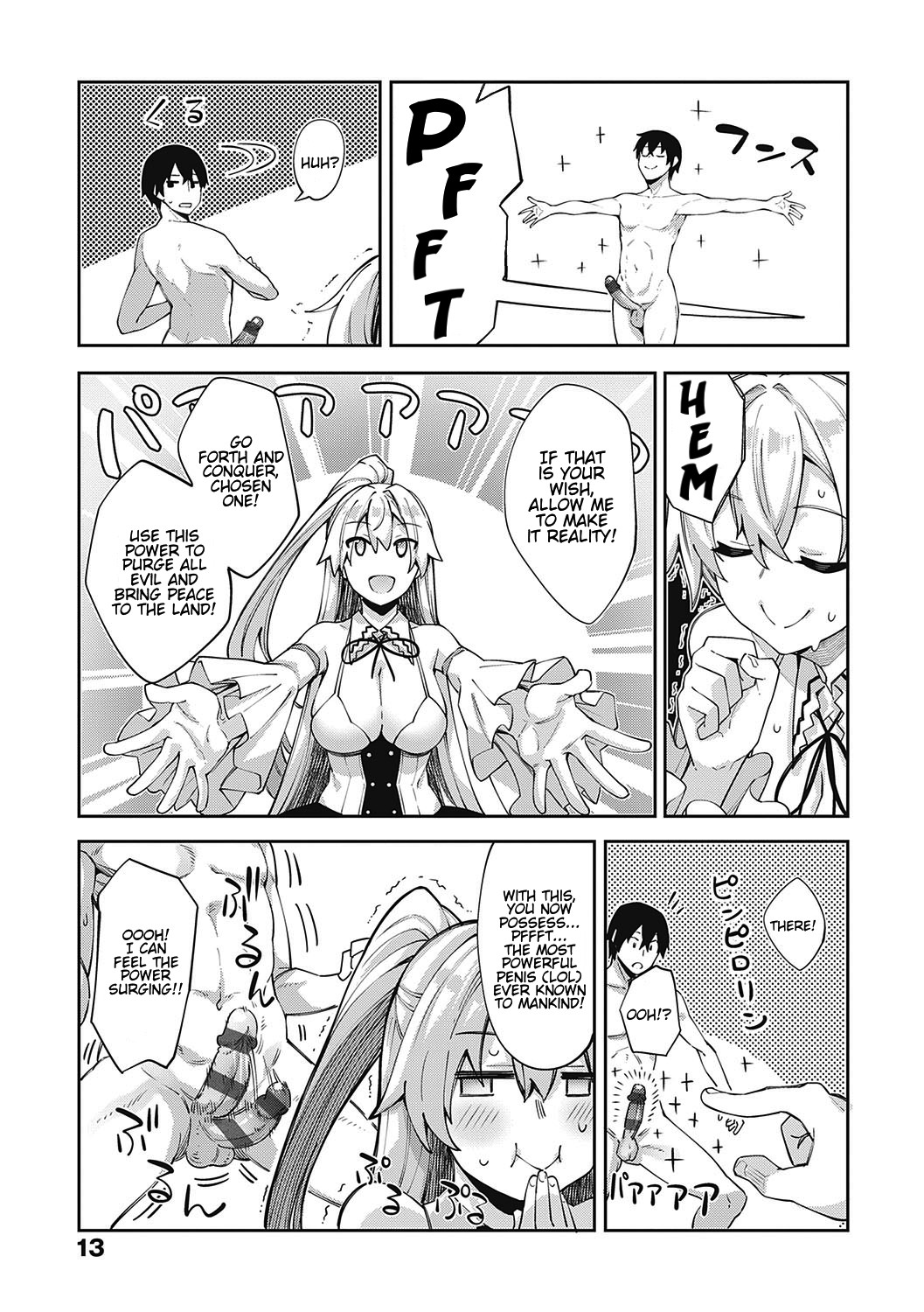 Isekai Kita node Sukebe Skill de Zenryoku Ouka Shiyou to Omou page 12