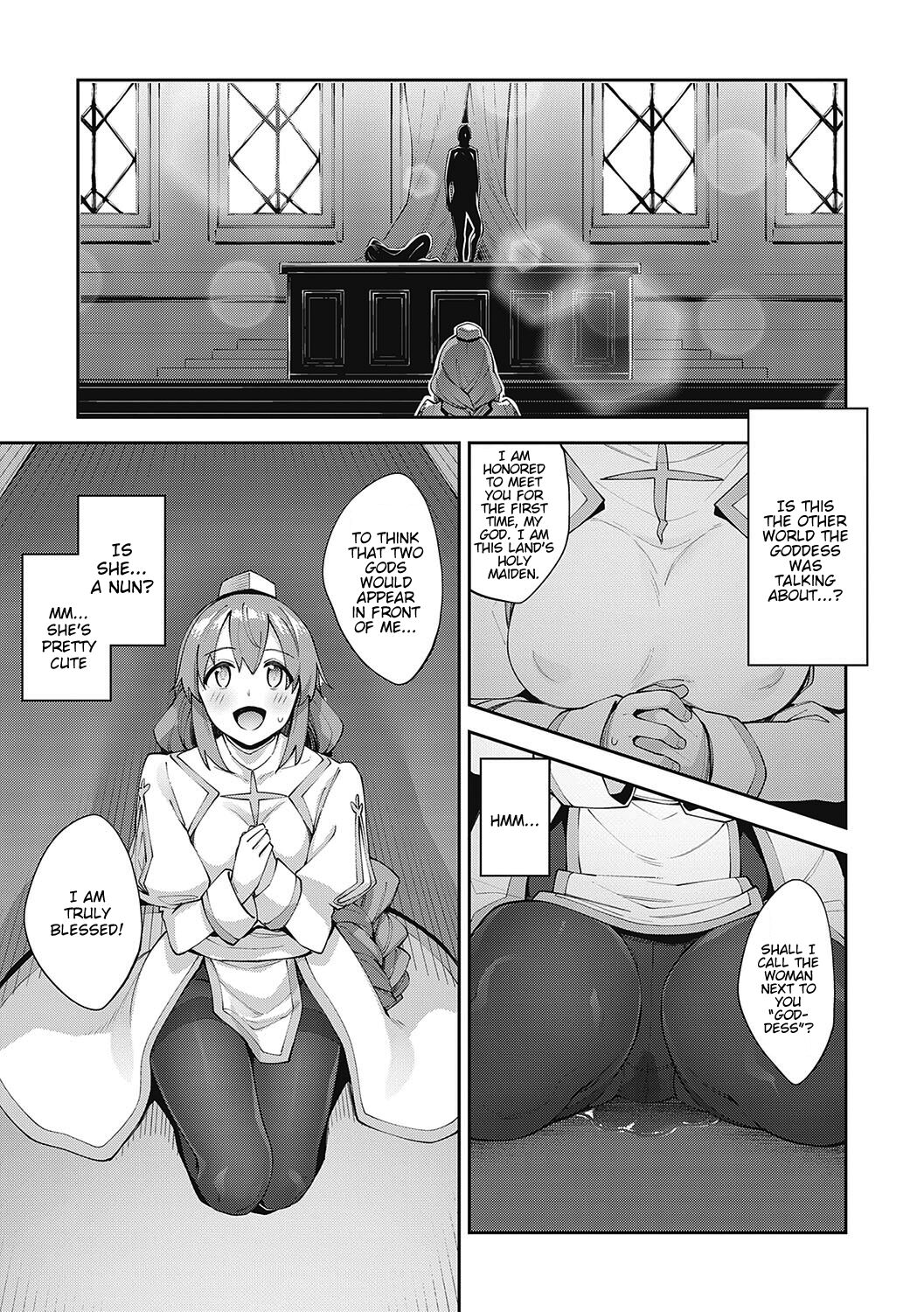 Isekai Kita node Sukebe Skill de Zenryoku Ouka Shiyou to Omou page 44