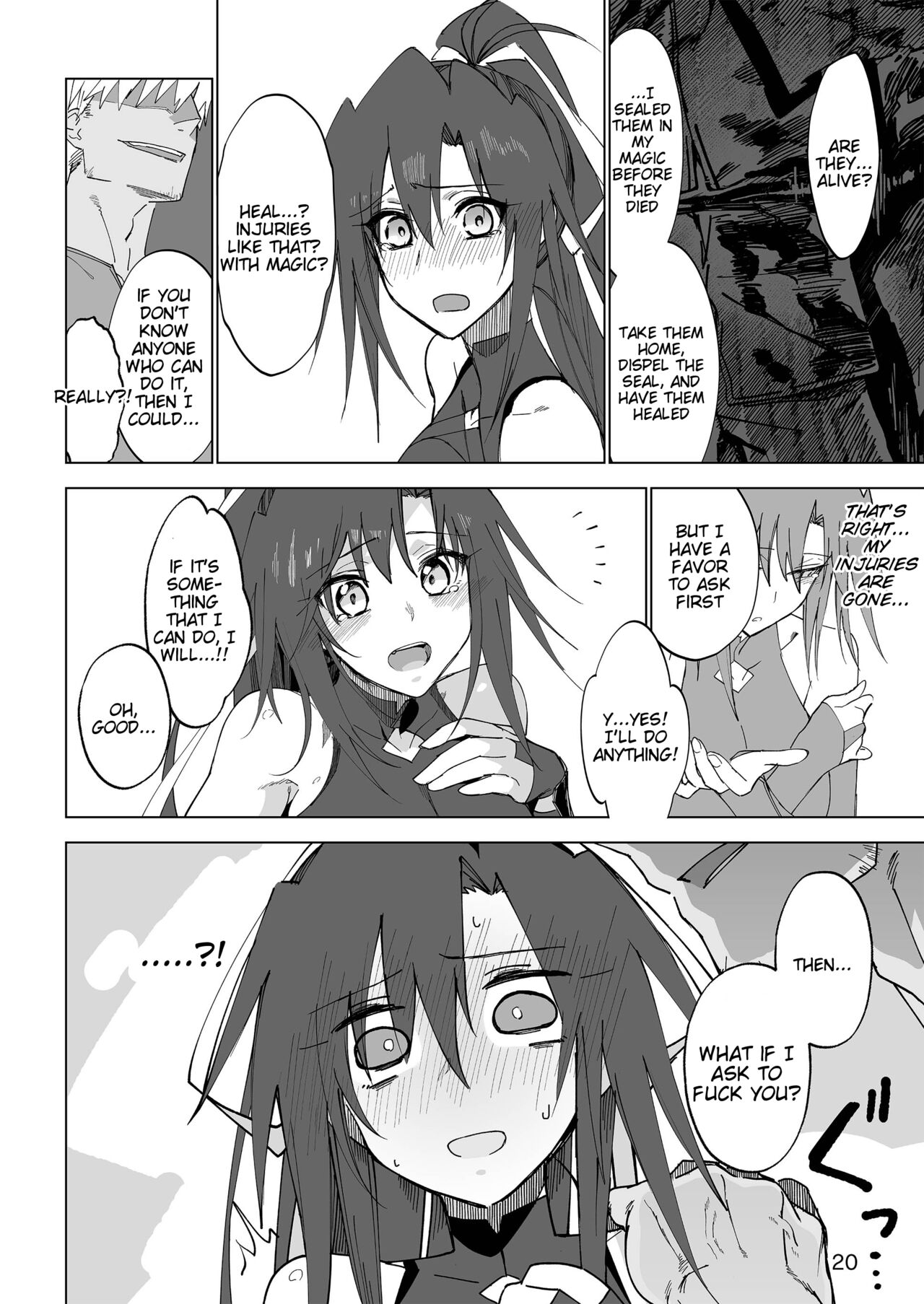 Isekai Mesu Yuusha page 19