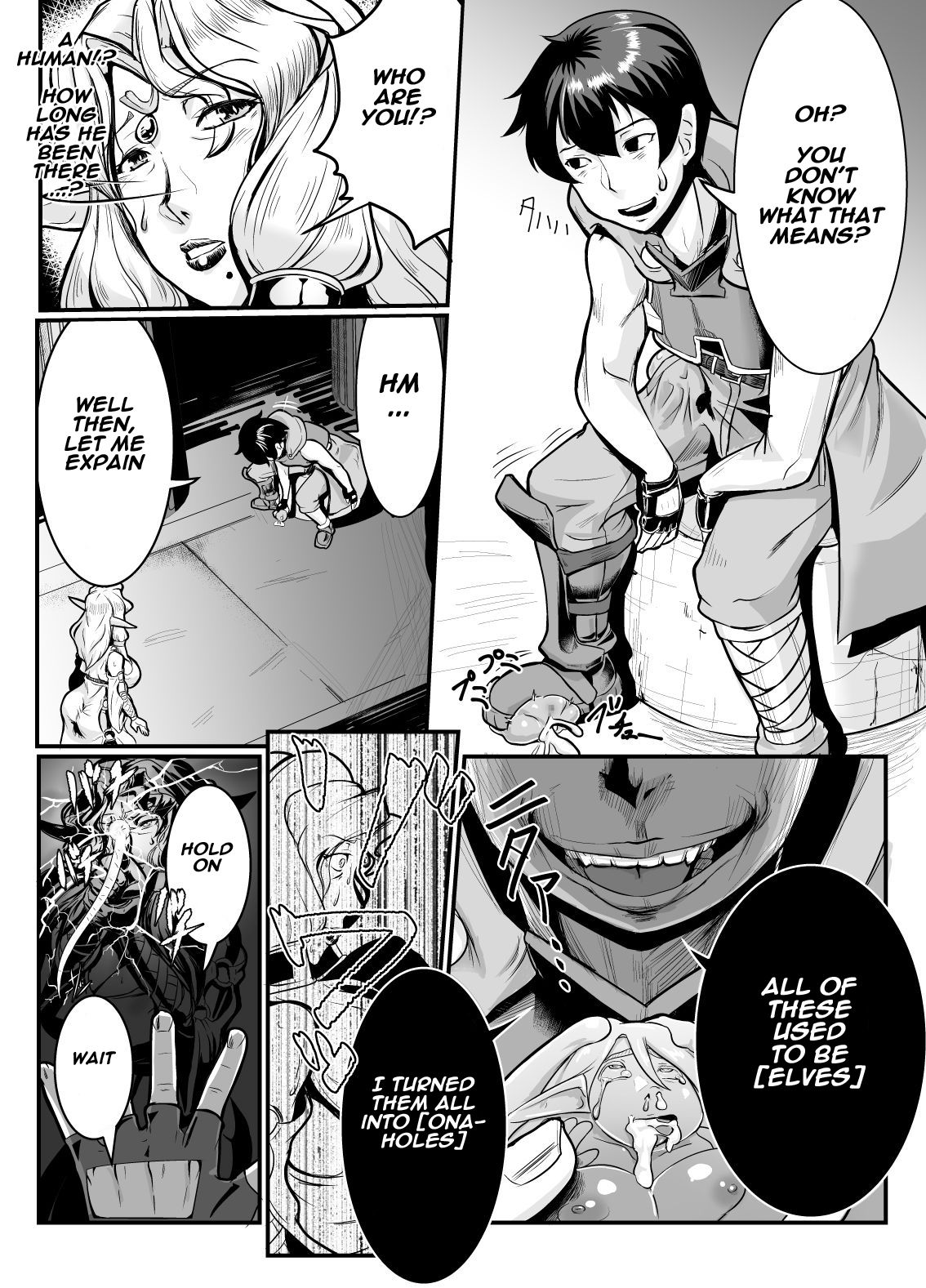 Isekai ni Shoukan sareta Ore ga Kourusai Elf Oyako o Onahoka shite Yaru Ken page 5