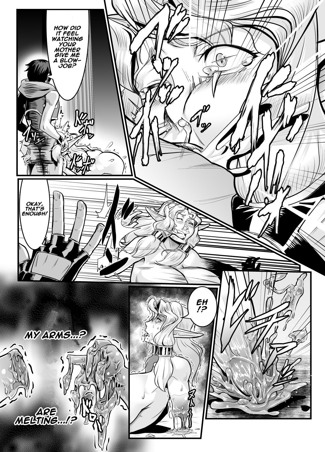 Isekai ni Shoukan sareta Ore ga Kourusai Elf Oyako o Onahoka shite Yaru Ken page 9