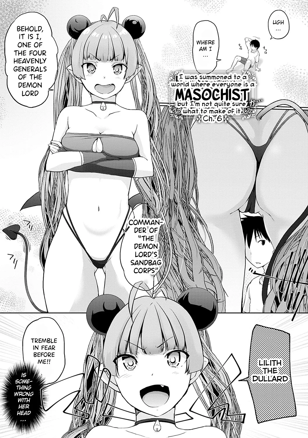 Isekai ni Shoukansaretara Zenin Do M Toka...Chotto Imi ga Wakaranai Ch.6 page 1