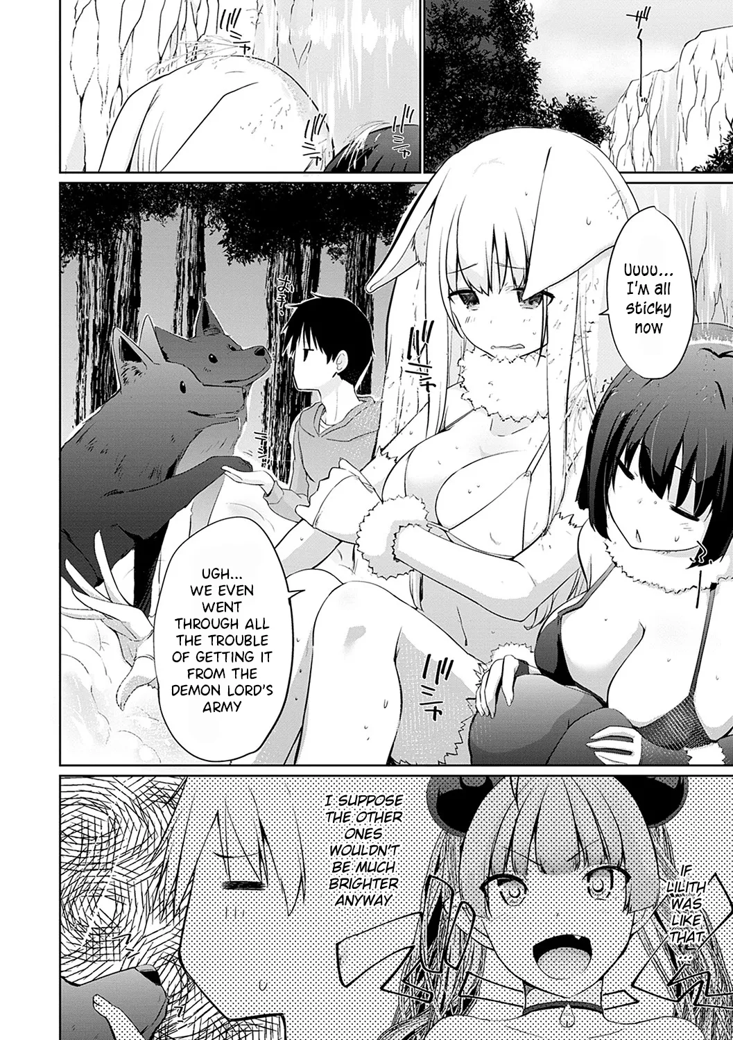 Isekai ni Shoukansaretara Zenin Do M Toka...Chotto Imi ga Wakaranai page 129