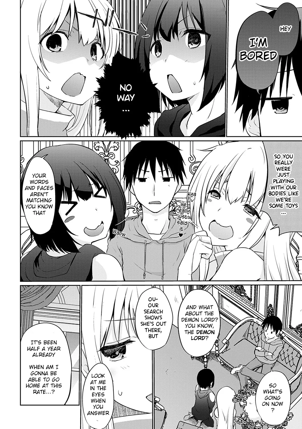 Isekai ni Shoukansaretara Zenin Do M Toka...Chotto Imi ga Wakaranai page 167