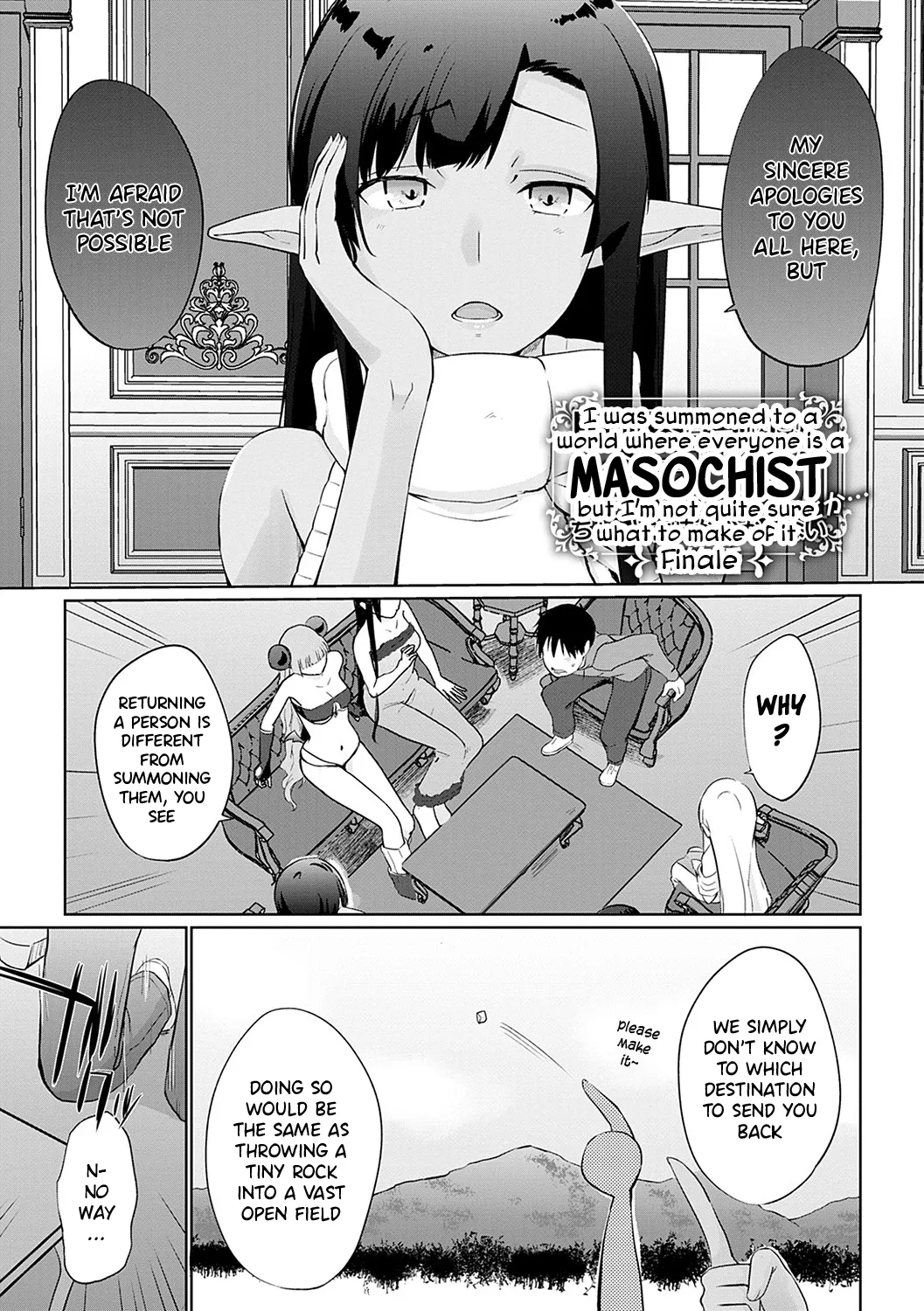 Isekai ni Shoukansaretara Zenin Do M Toka...Chotto Imi ga Wakaranai page 184