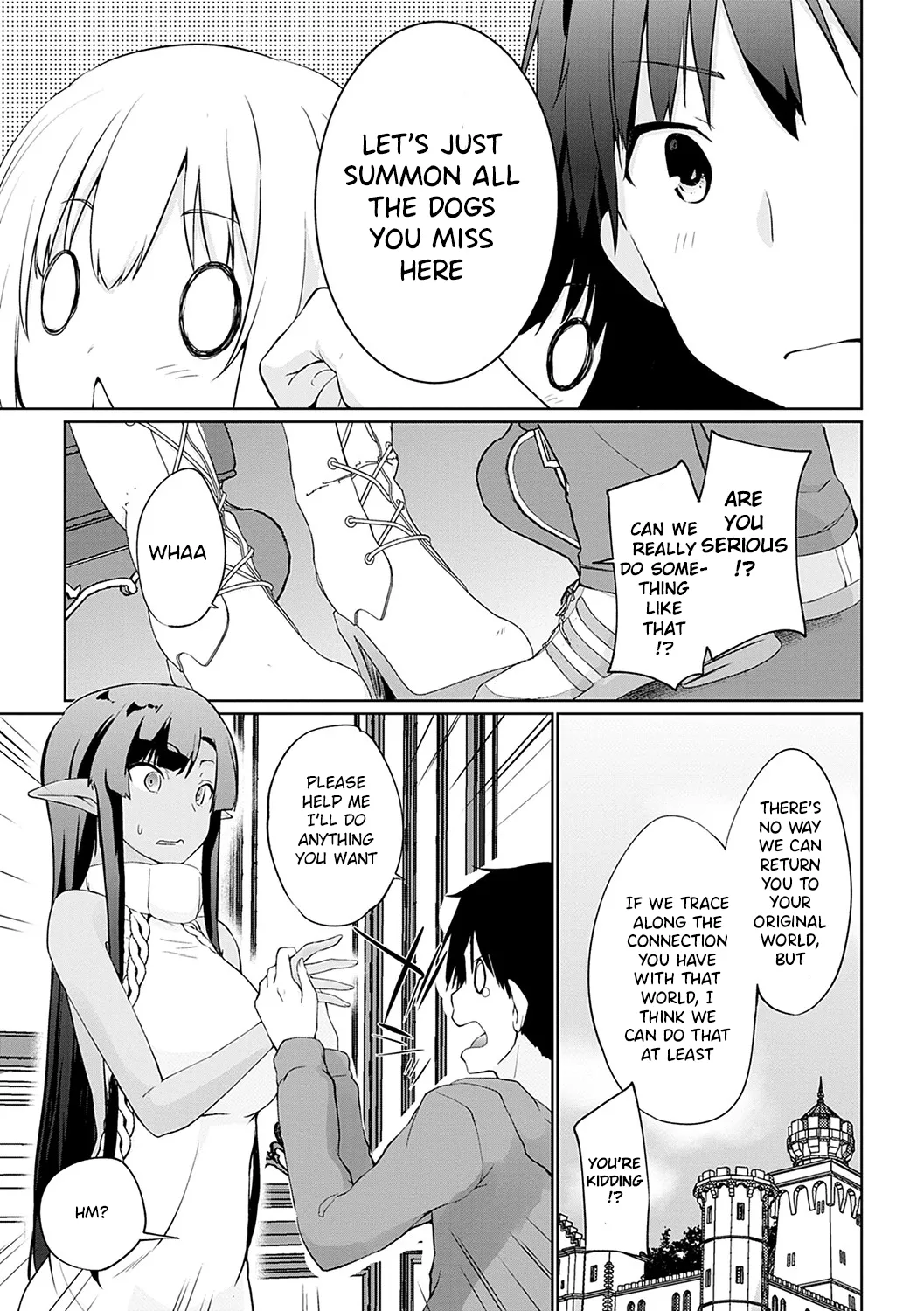 Isekai ni Shoukansaretara Zenin Do M Toka...Chotto Imi ga Wakaranai page 186