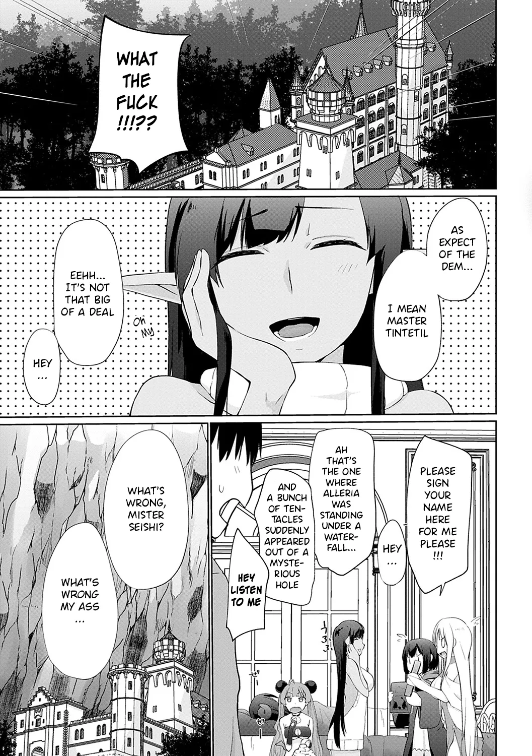 Isekai ni Shoukansaretara Zenin Do M Toka...Chotto Imi ga Wakaranai page 206