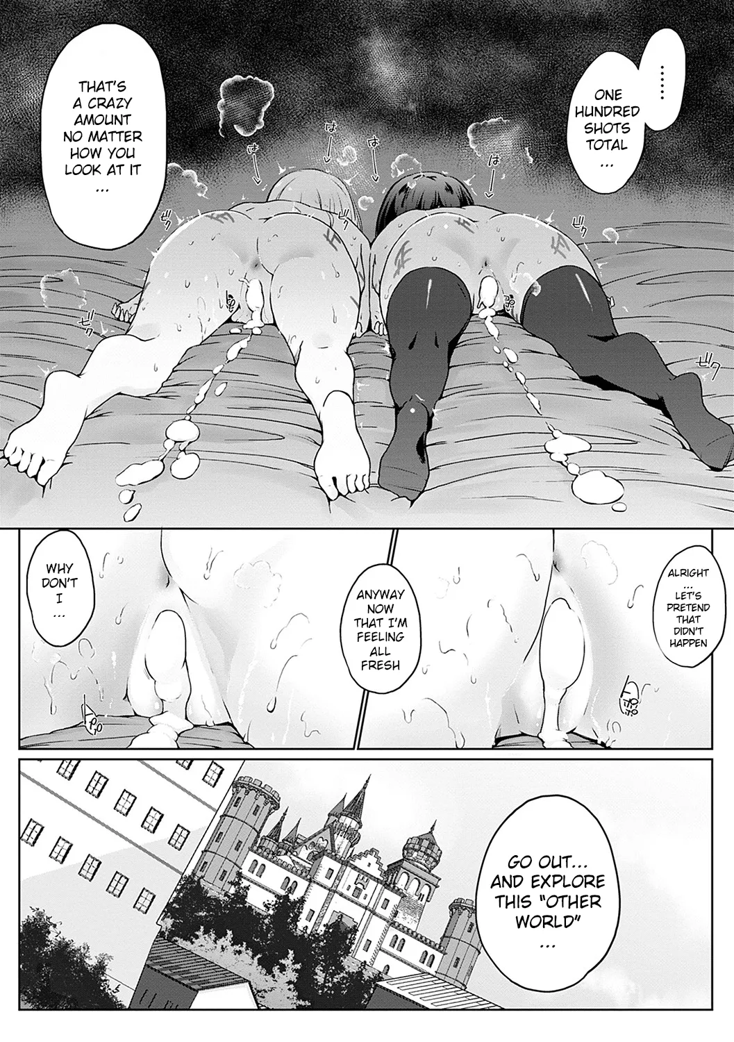 Isekai ni Shoukansaretara Zenin Do M Toka...Chotto Imi ga Wakaranai page 63