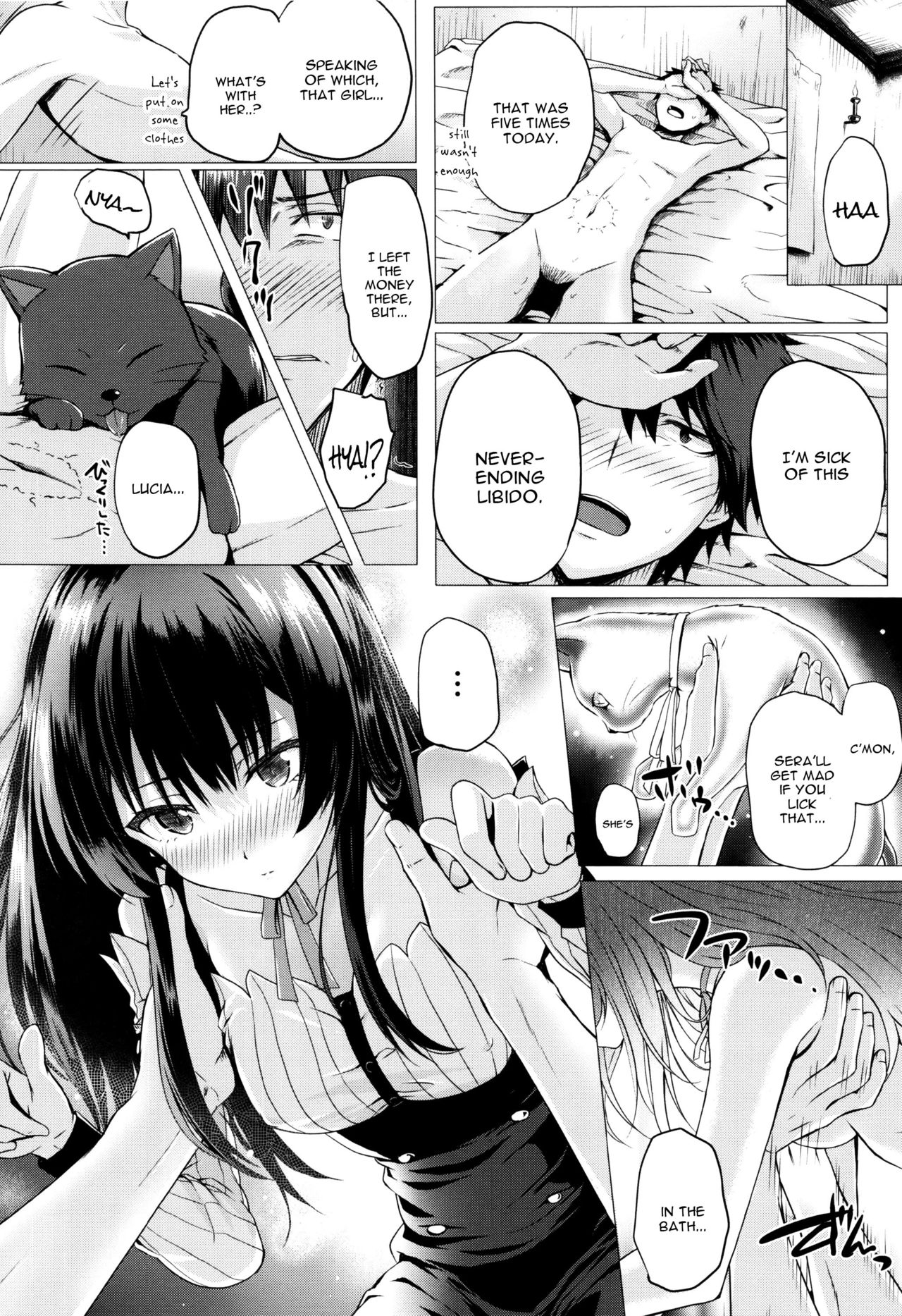 Isekai no Mahoutsukai page 70