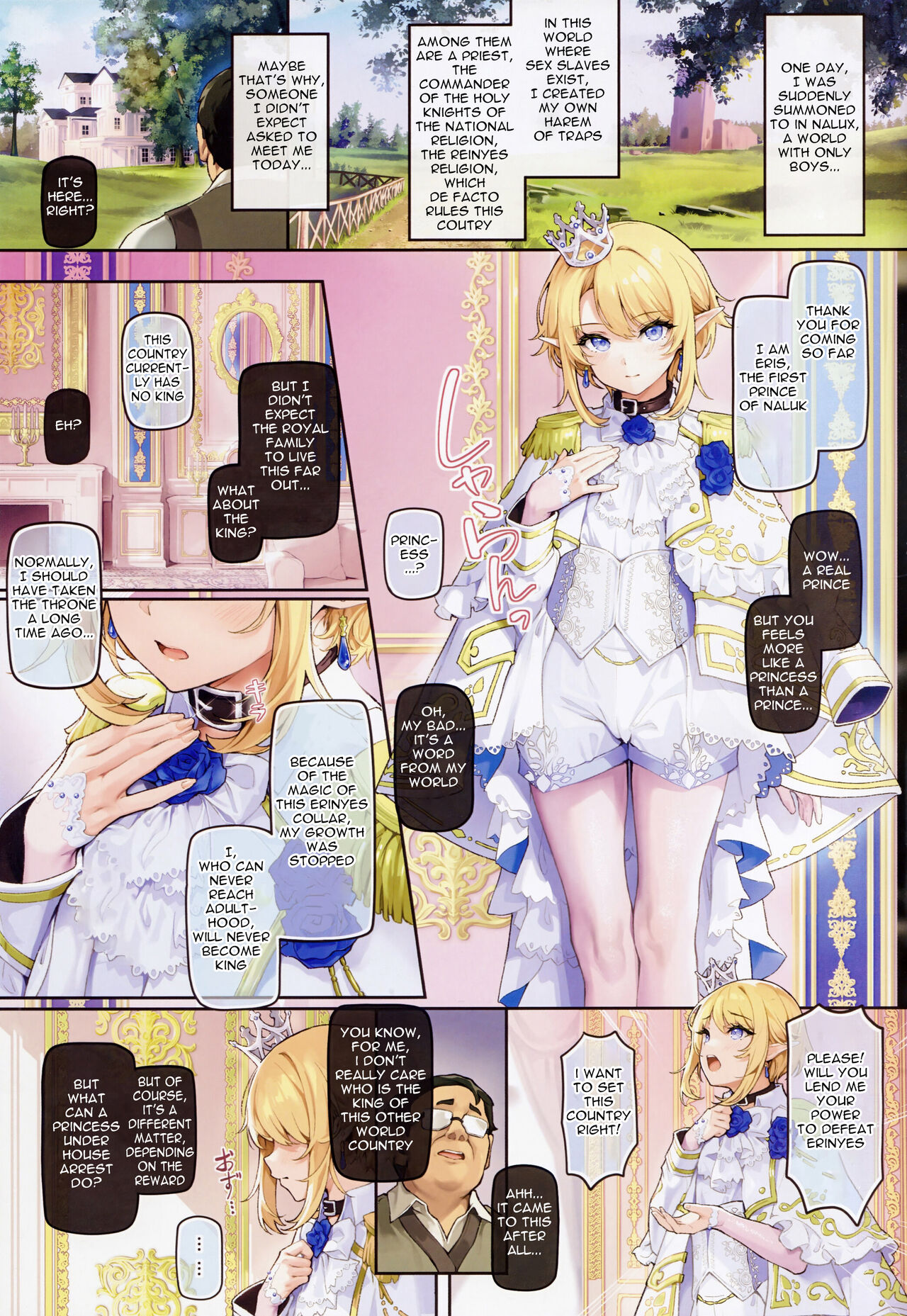 Isekai Otokonoko Ouji Junjun Drei ~Noroi de Seichou ga Tomatta Ouji o Moteasobi Mesu Ochi Saseru~ page 2