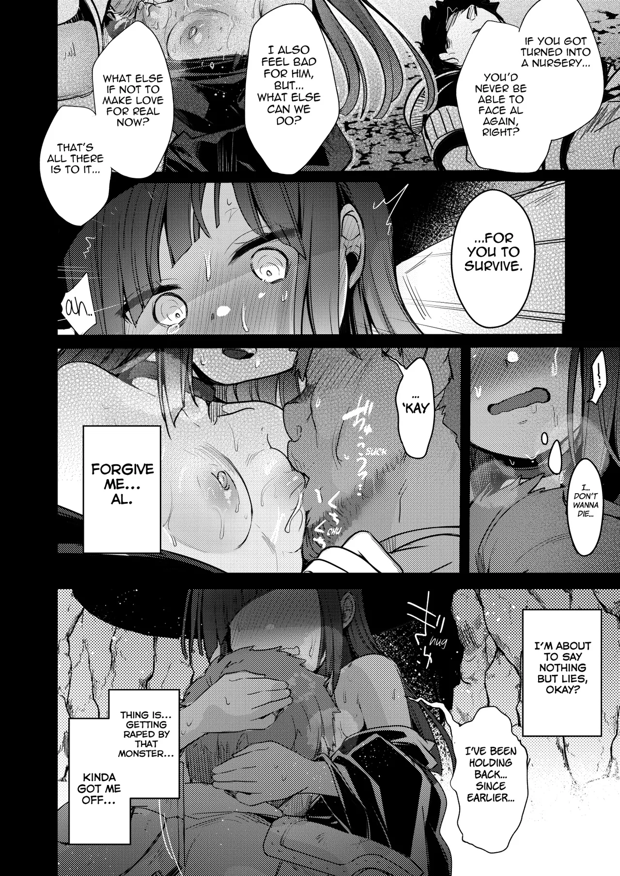 Isekai Shoujo no Seijijou ~Kakedashi Mahoutsukai-chan ga Ossan Boukensha ni Netorareru Hanashi~ page 35