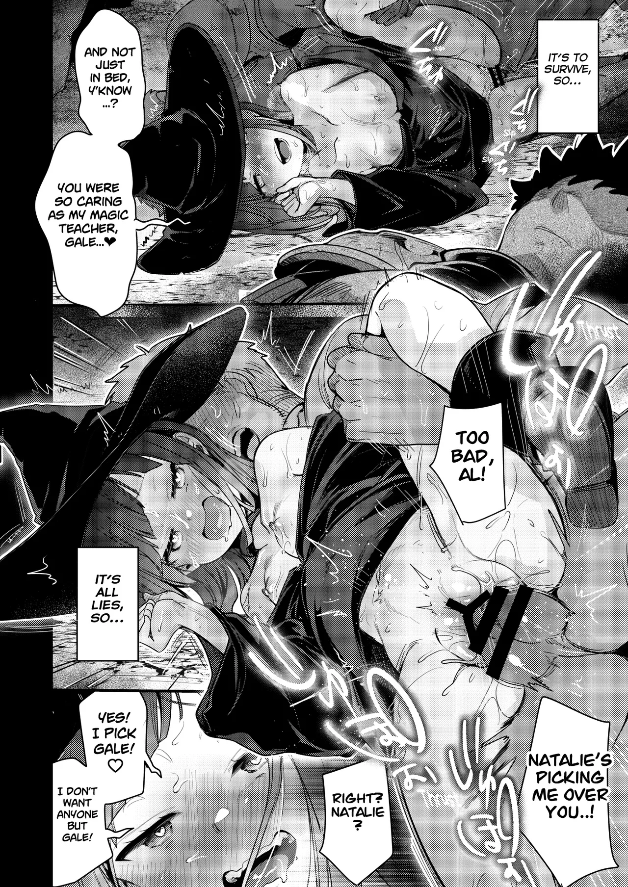 Isekai Shoujo no Seijijou ~Kakedashi Mahoutsukai-chan ga Ossan Boukensha ni Netorareru Hanashi~ page 37