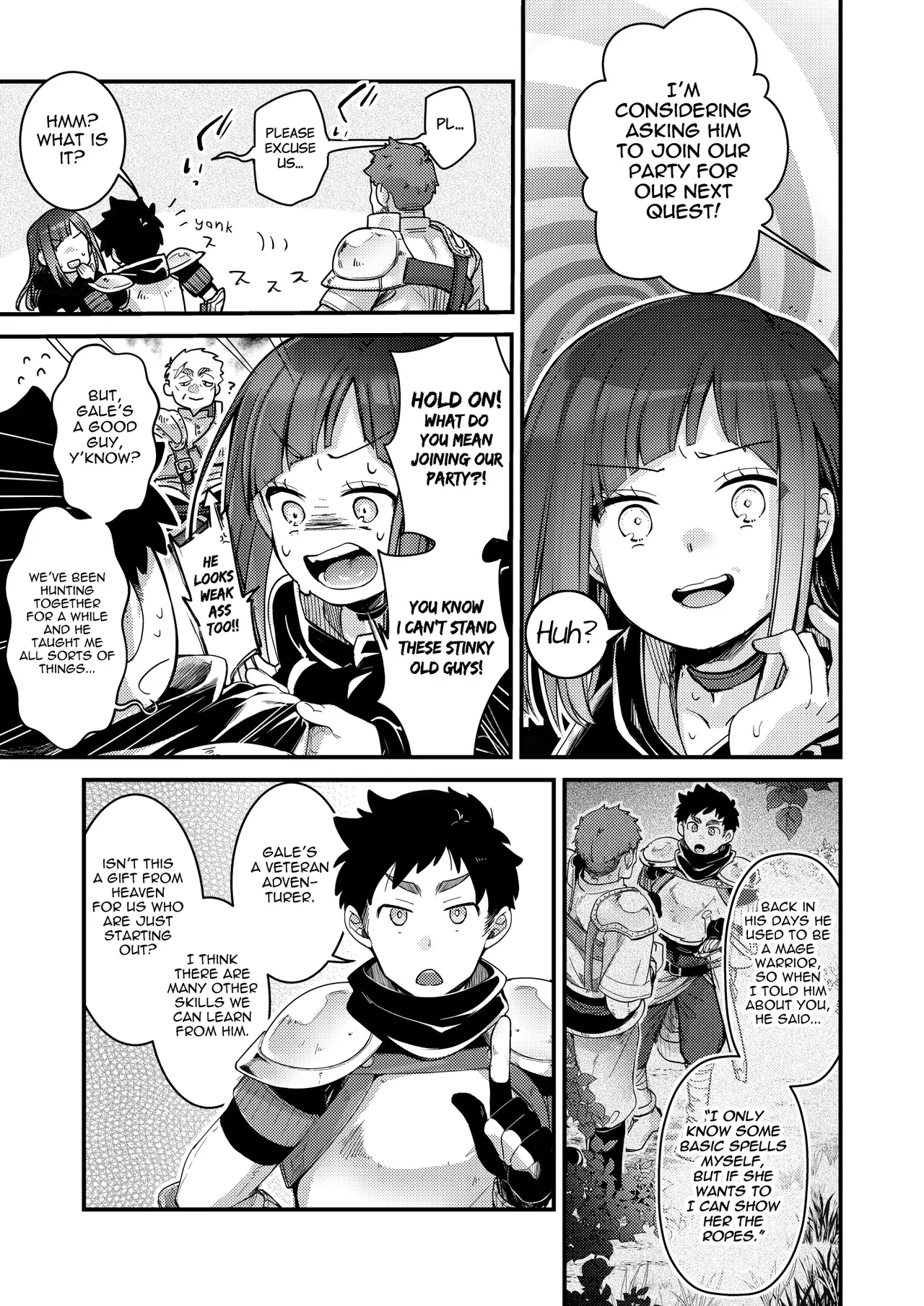 Isekai Shoujo no Seijijou ~Kakedashi Mahoutsukai-chan ga Ossan Boukensha ni Netorareru Hanashi~ page 6