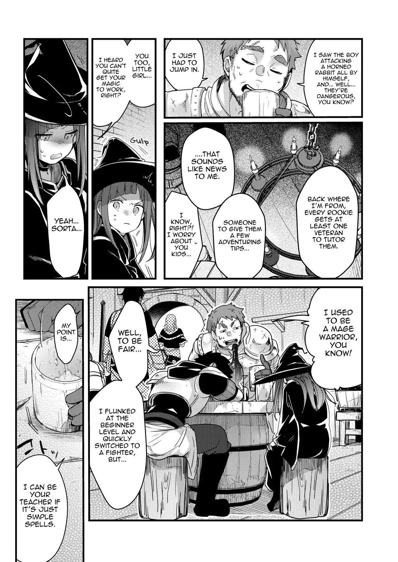 Isekai Shoujo no Seijijou ~Kakedashi Mahoutsukai-chan ga Ossan Boukensha ni Netorareru Hanashi~ page 8