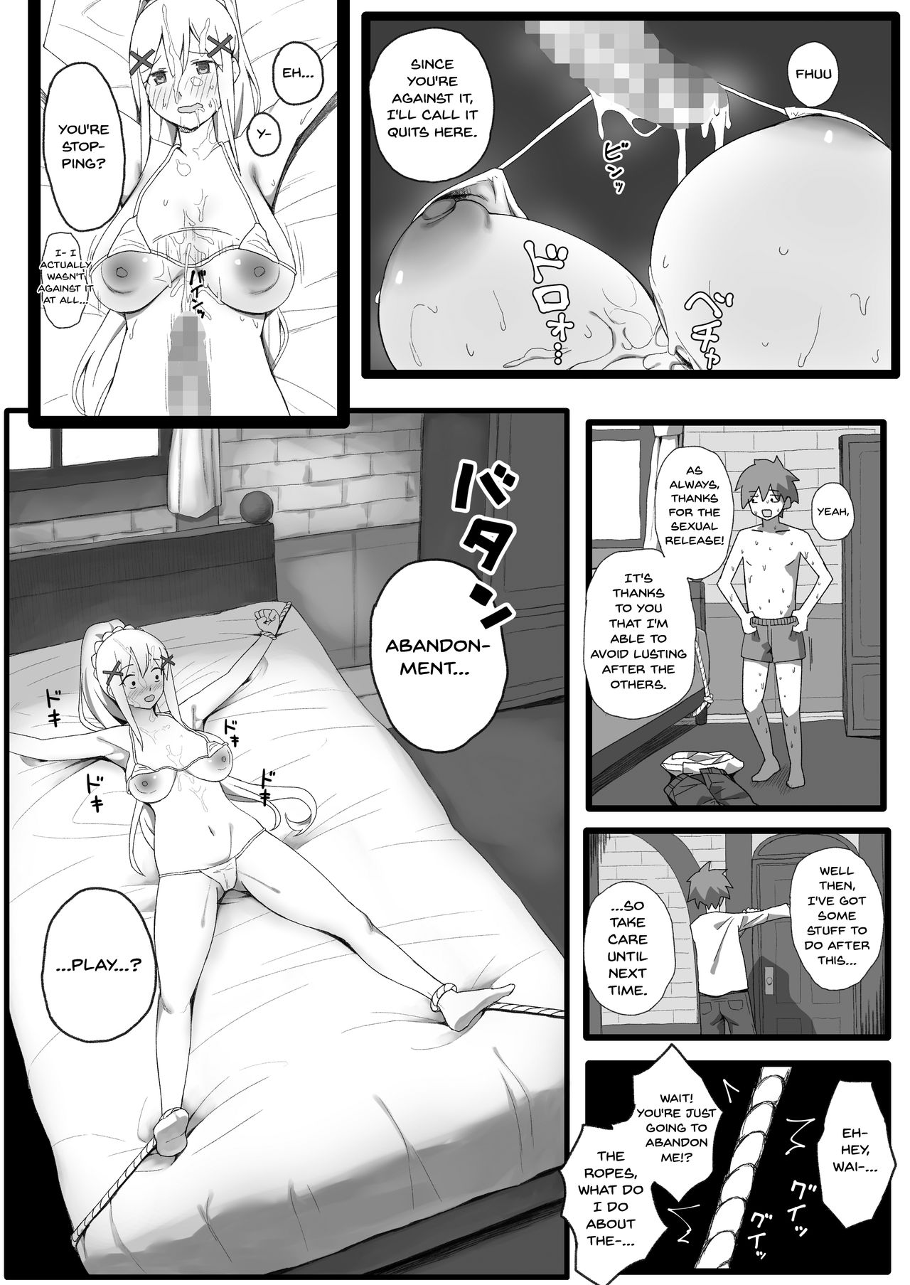 Isekai Tensei Shita Saki de Party Member Zenin to Naisho de Ecchi Shiteru Neet page 23