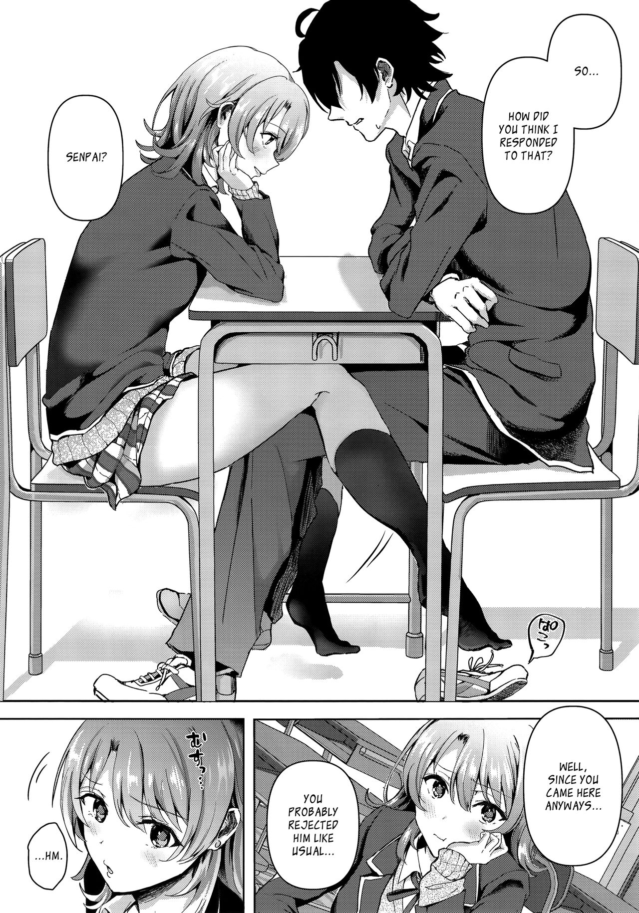 Isshiki Iroha continues to manipulate me, as I expected. page 3