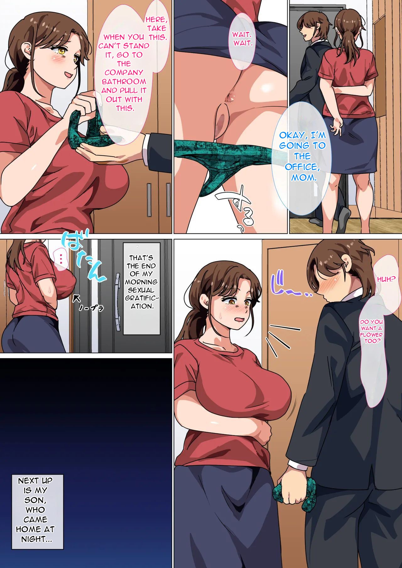 It's a Mother's Duty to Relieve Her Son's Strong Sexual Desire! page 12