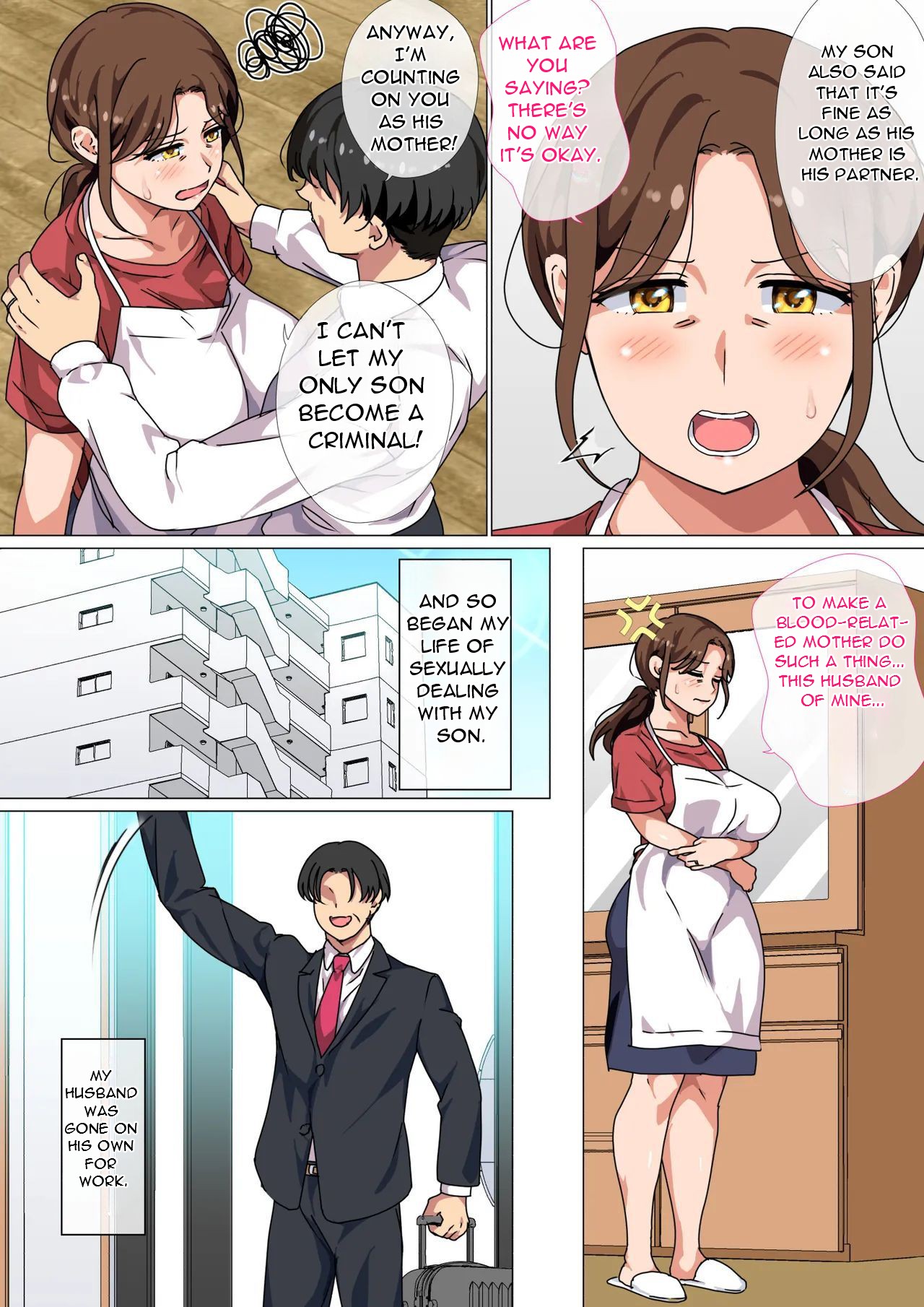 It's a Mother's Duty to Relieve Her Son's Strong Sexual Desire! page 6